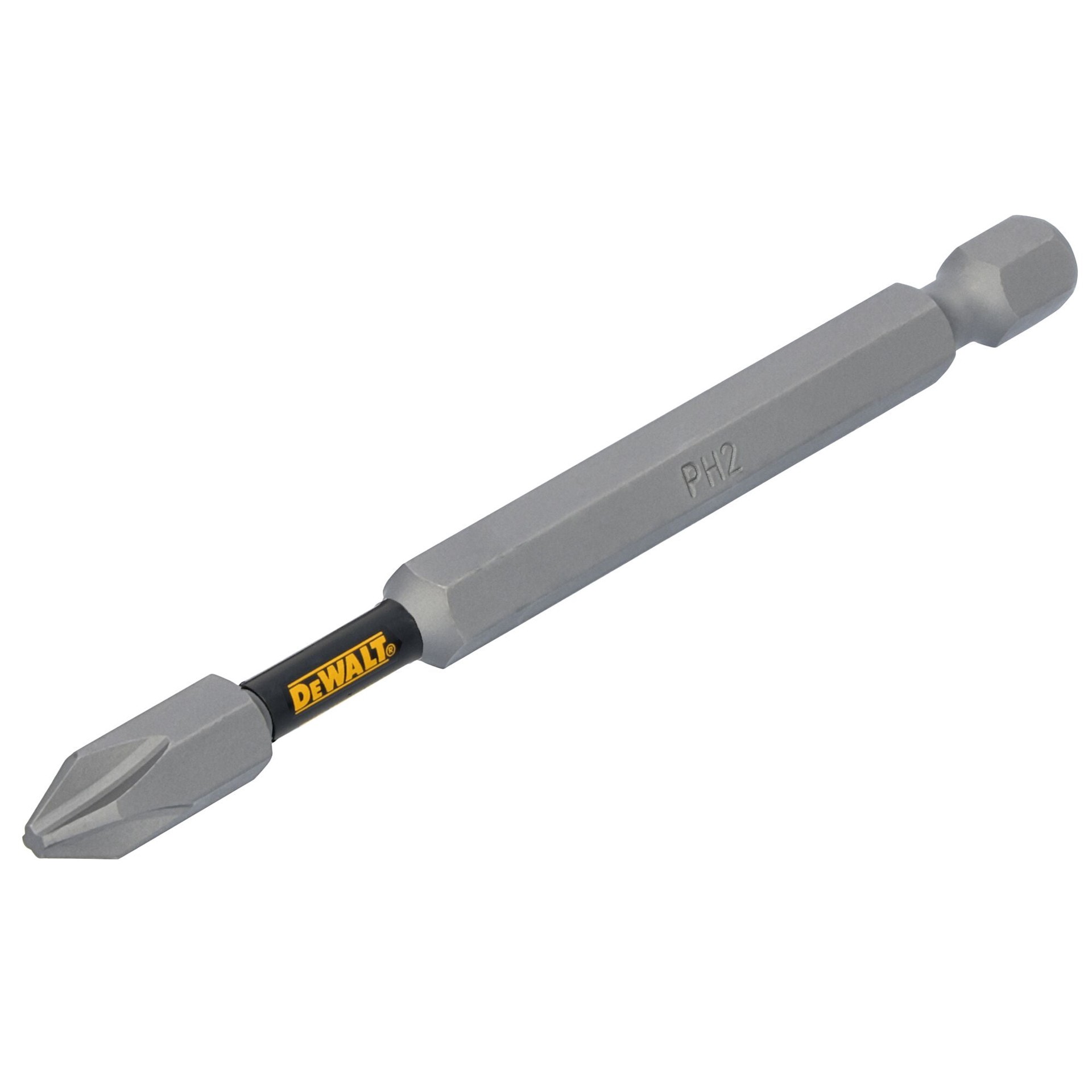 slide 2 of 6, DEWALT TOUGH GRIP 3-1/2-in #2 Phillips Screwdriver Bit, 1 ct
