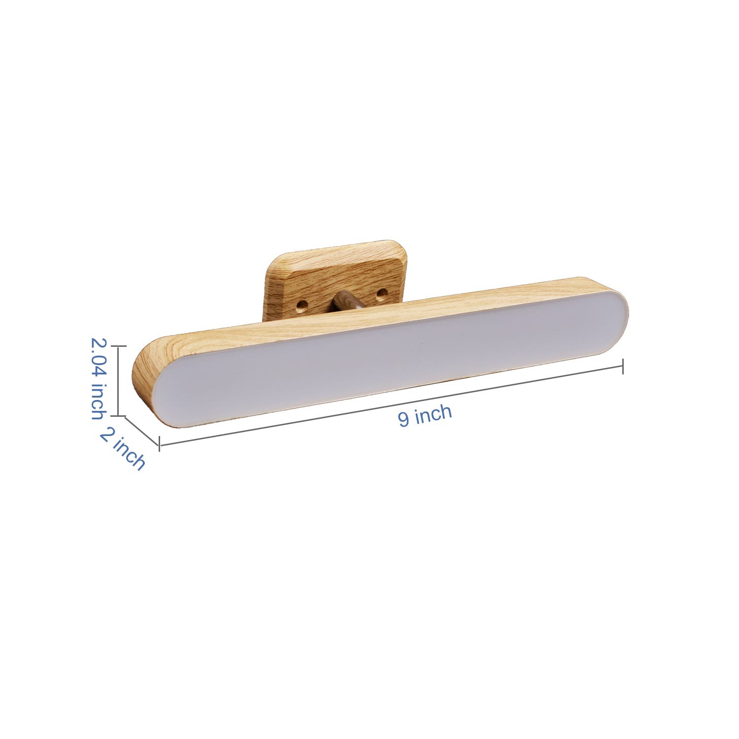 slide 3 of 6, Utilitech Wooden LED Hardwired Picture Light, 1 ct