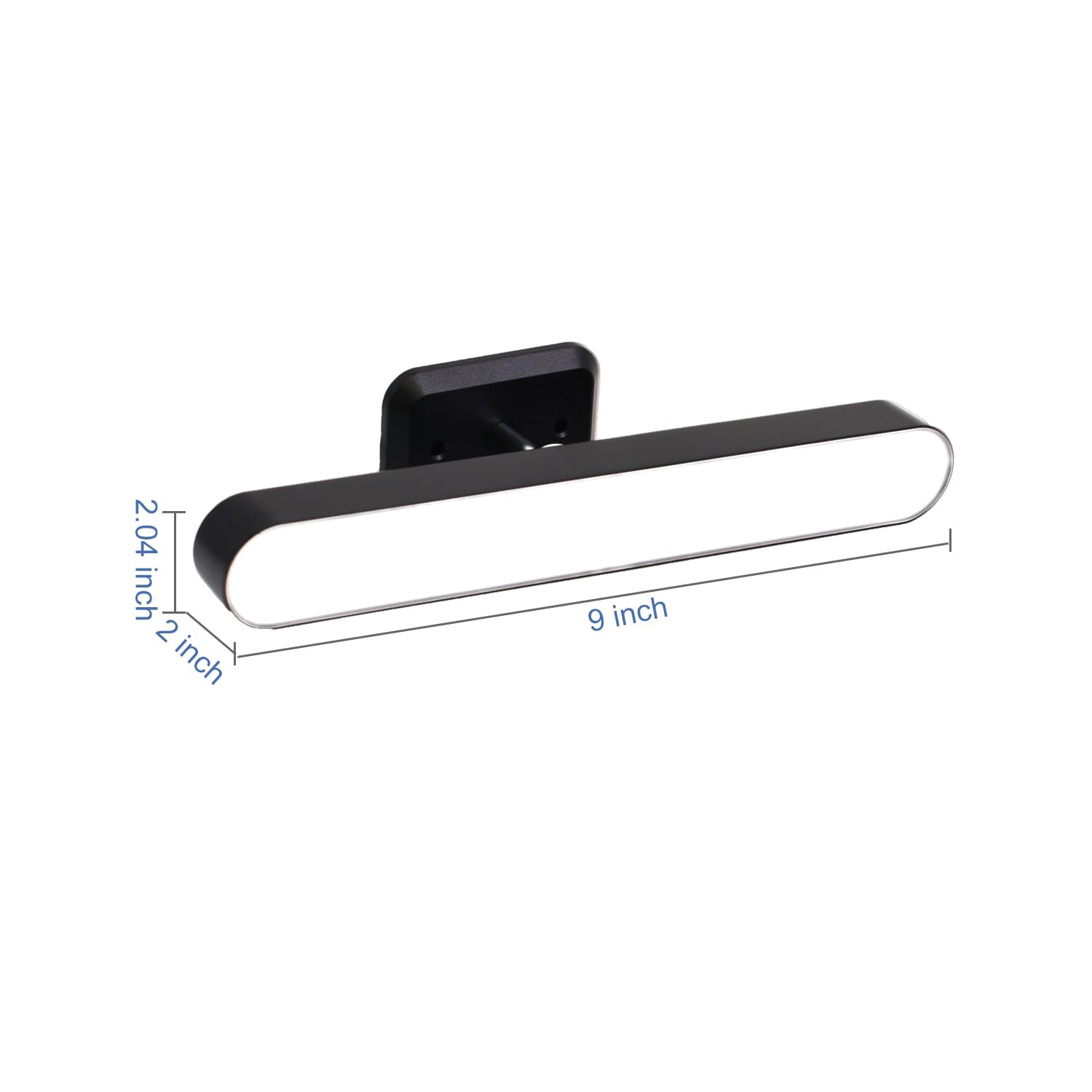 slide 3 of 6, Utilitech Black LED Hardwired Picture Light, 1 ct