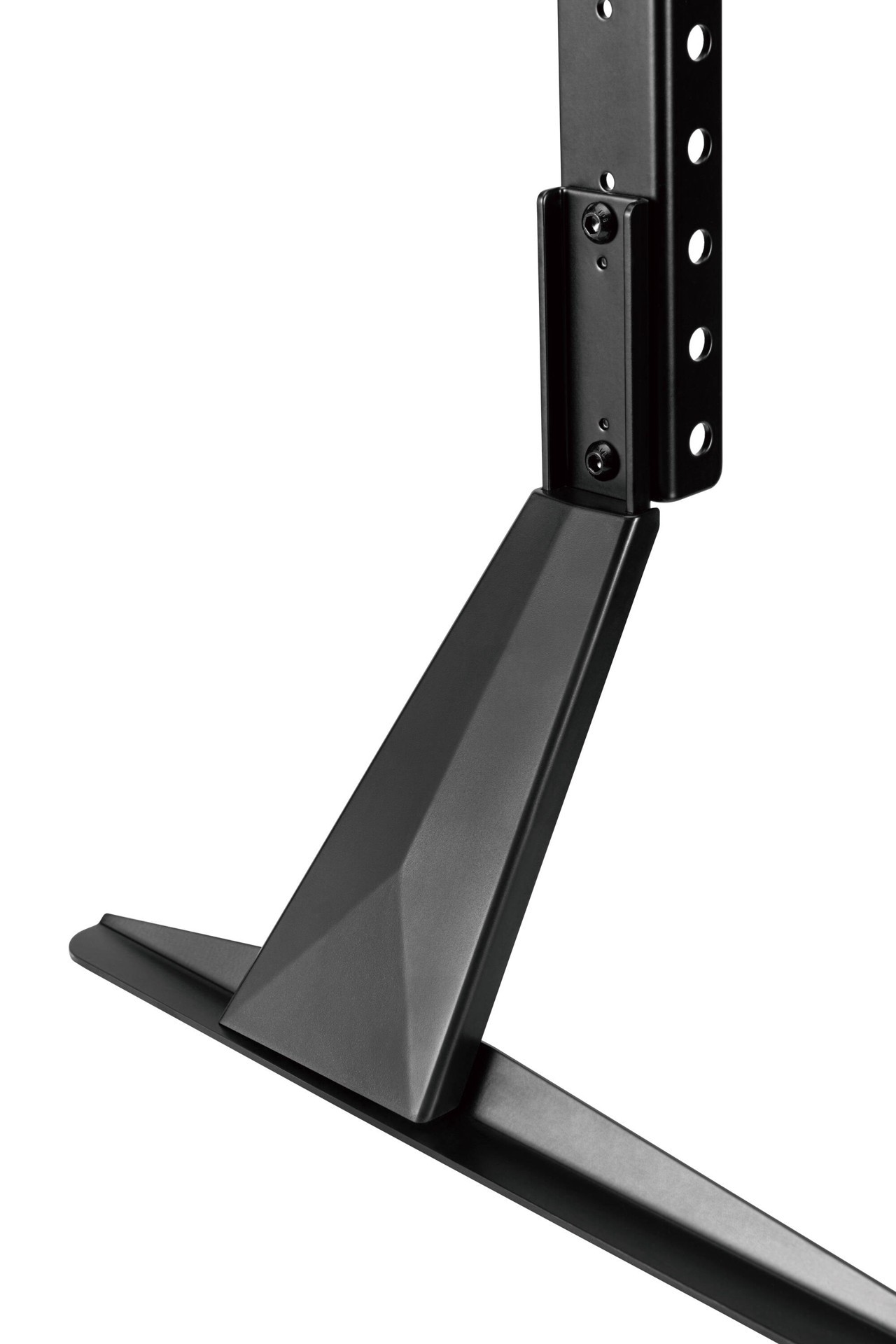 slide 5 of 6, Utilitech Traditional Black Coating 14-in W TV stand ( Accommodates TVs up to 70-in ), 1 ct