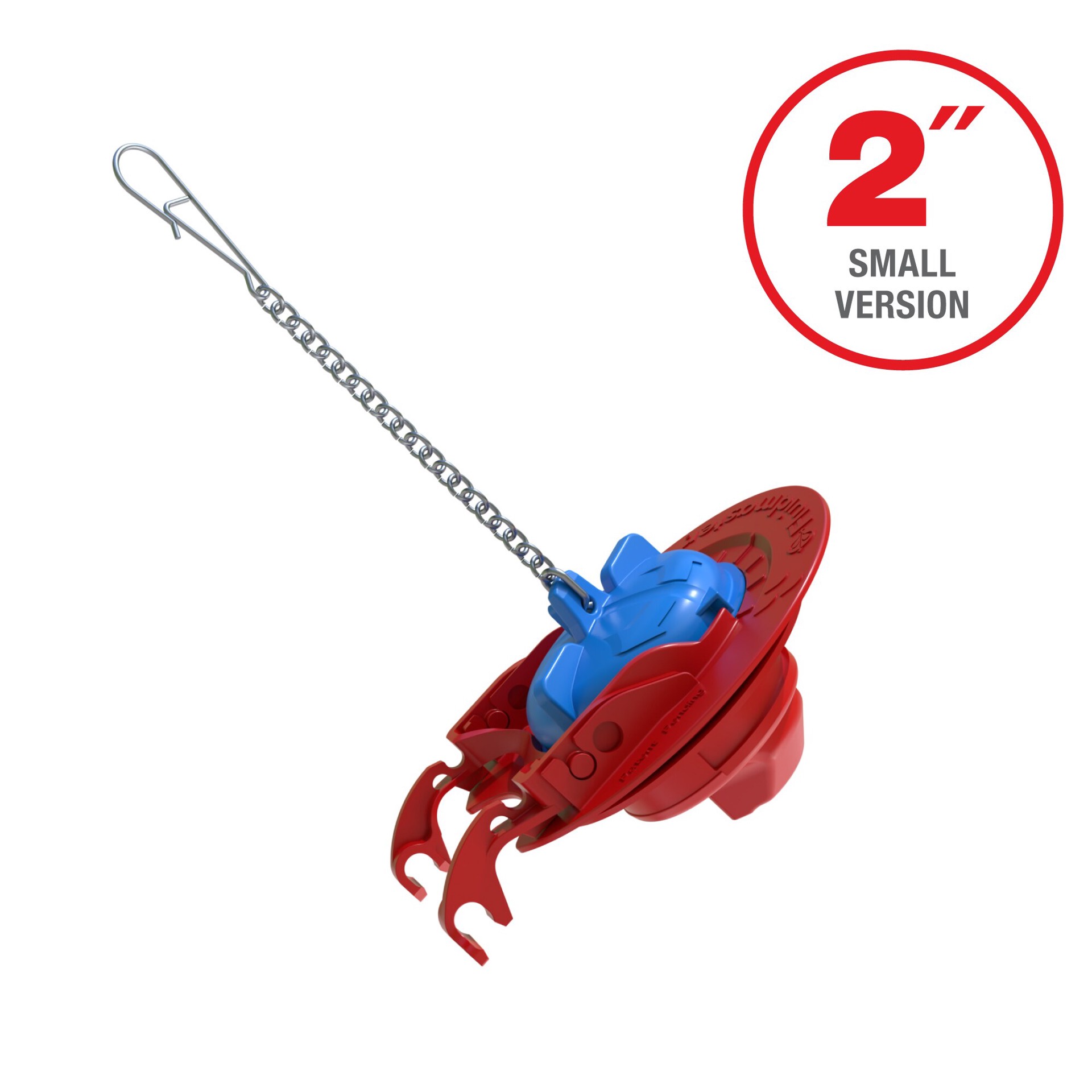 slide 4 of 6, Fluidmaster Super Flapper 3-in Plastic Universal Toilet Flapper, 2-in or 3-in, 1 ct