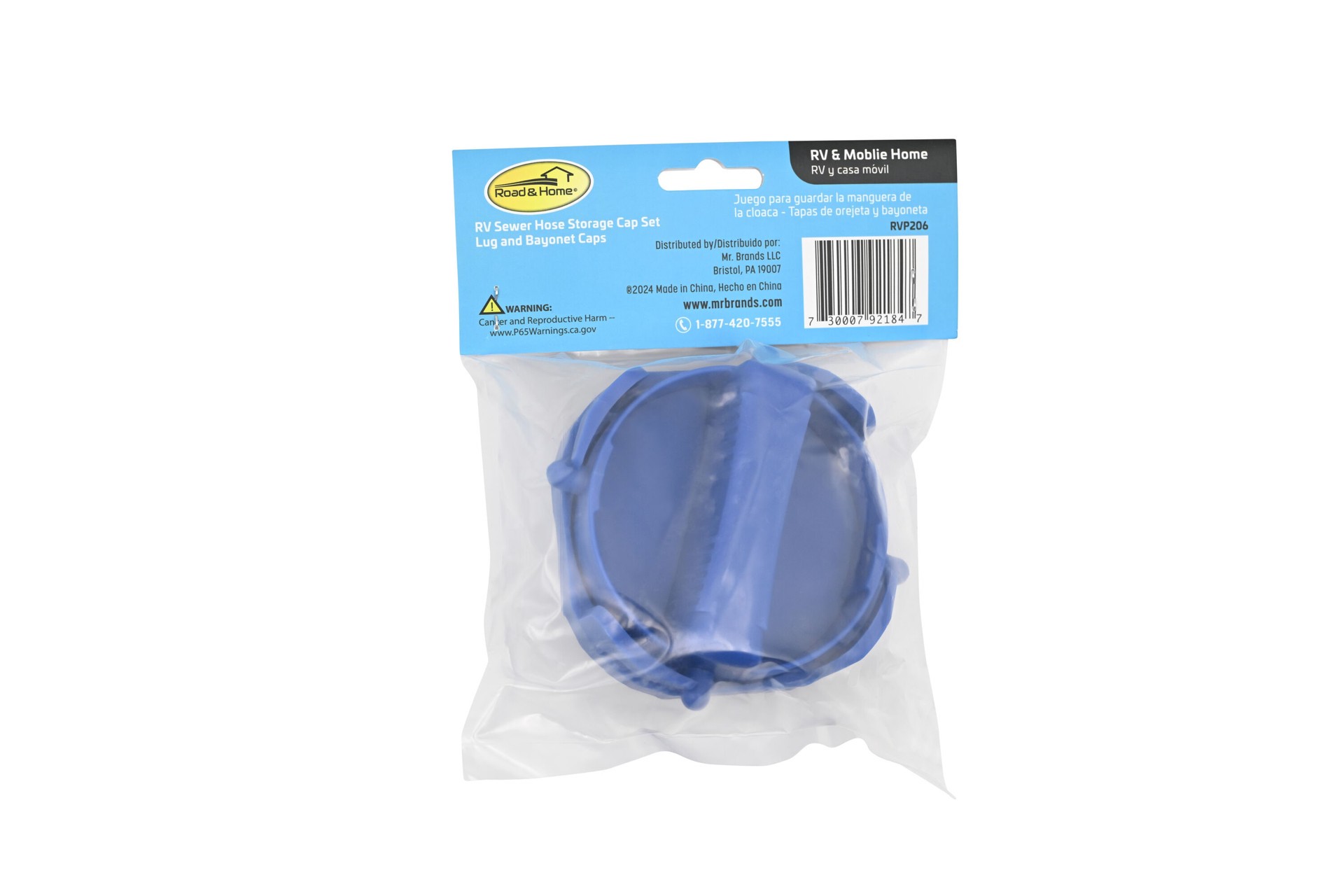 slide 2 of 3, Road & Home Road and Home RV Sewer Hose Waste cap, 1 ct