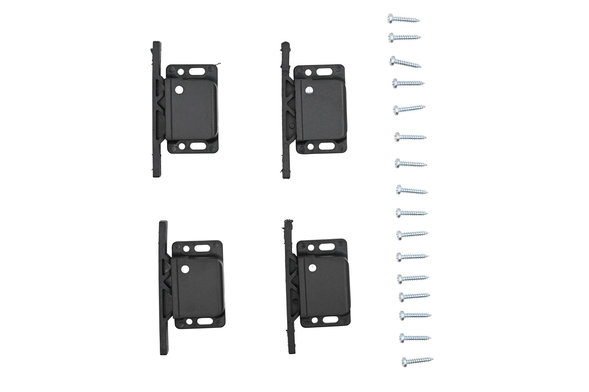 slide 3 of 3, Road & Home Matte Black Black Magnetic Latch, 1 ct