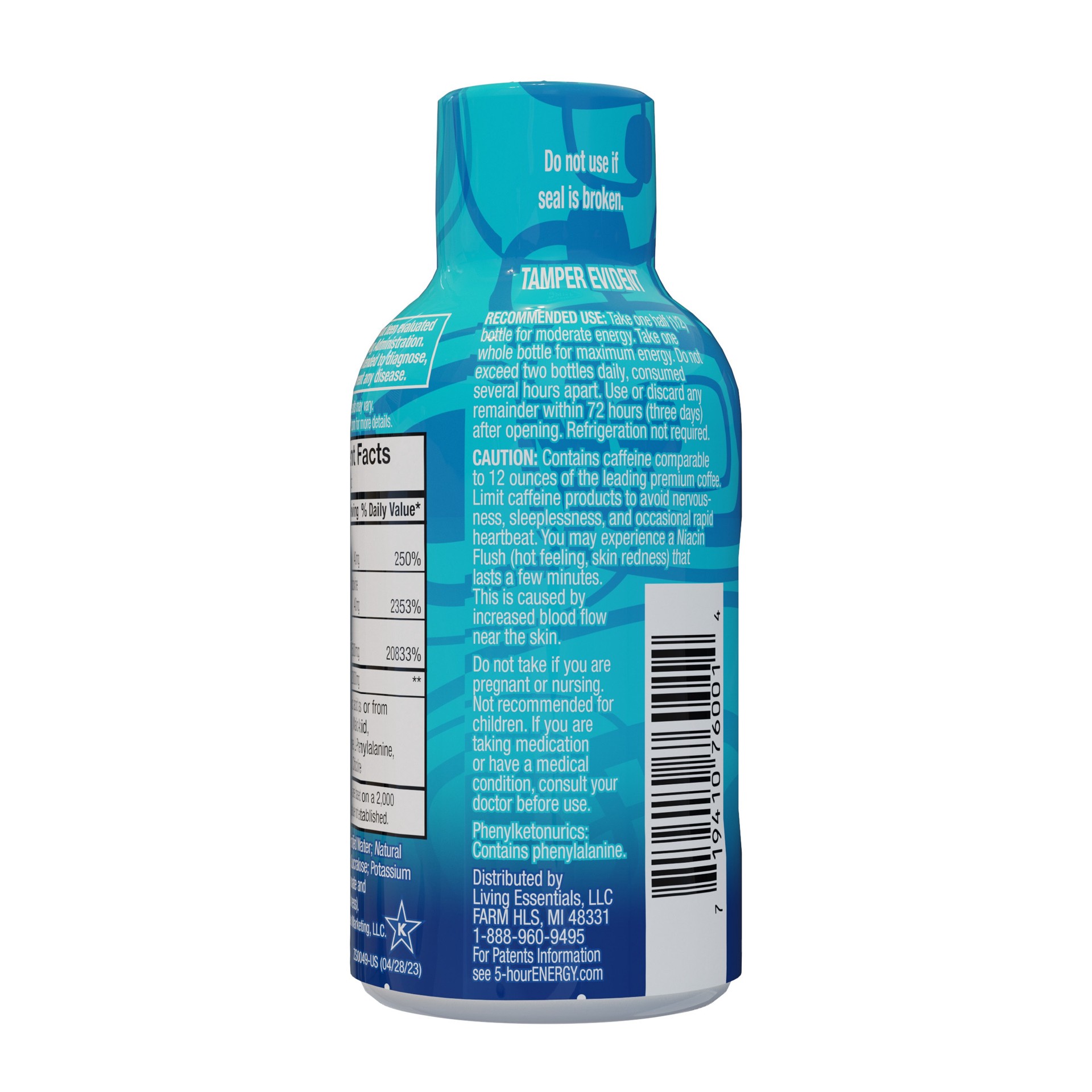 slide 3 of 4, 5 Hour Energy 1.93-fl oz Blue Raspberry Sports Drink, 1 ct
