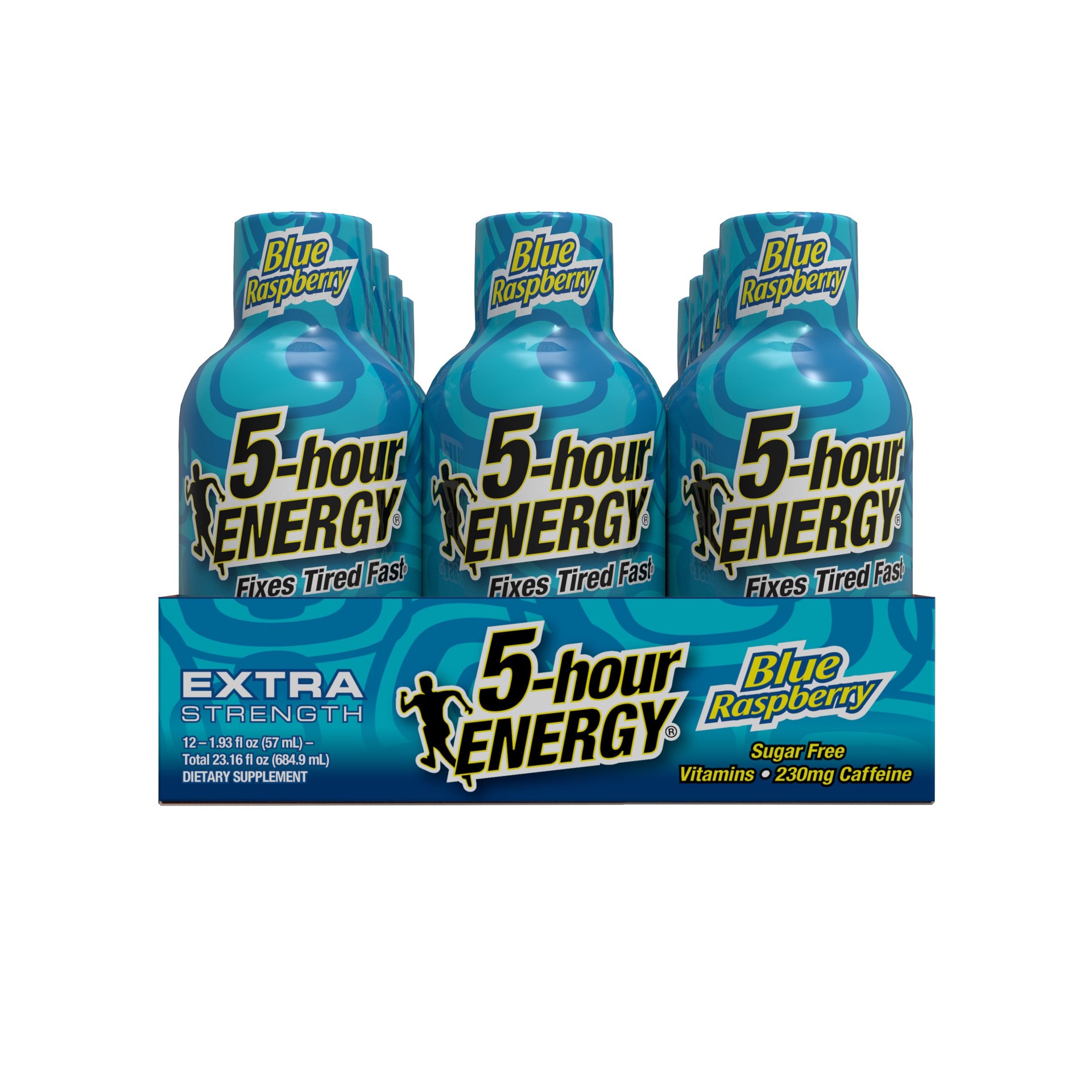 slide 4 of 4, 5 Hour Energy 1.93-fl oz Blue Raspberry Sports Drink, 1 ct