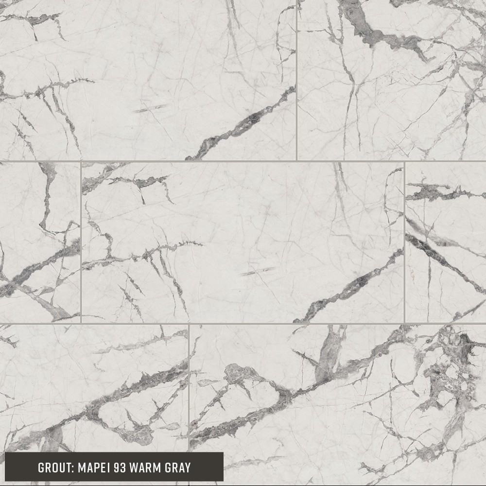 slide 1 of 6, STAINMASTER Picasso Grey 12-in x 24-in Matte Porcelain Floor and Wall Tile ( 1.95-sq ft Piece ), 1 ct