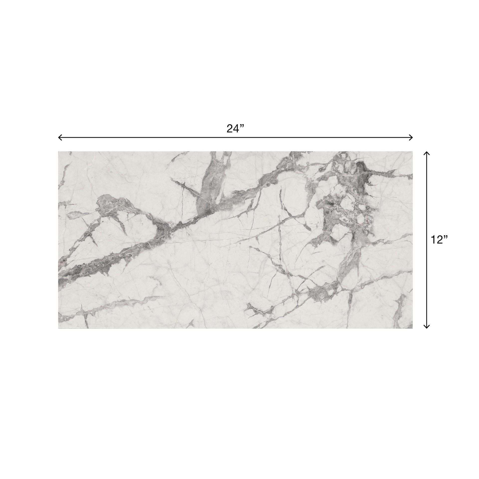 slide 6 of 6, STAINMASTER Picasso Grey 12-in x 24-in Matte Porcelain Floor and Wall Tile ( 1.95-sq ft Piece ), 1 ct