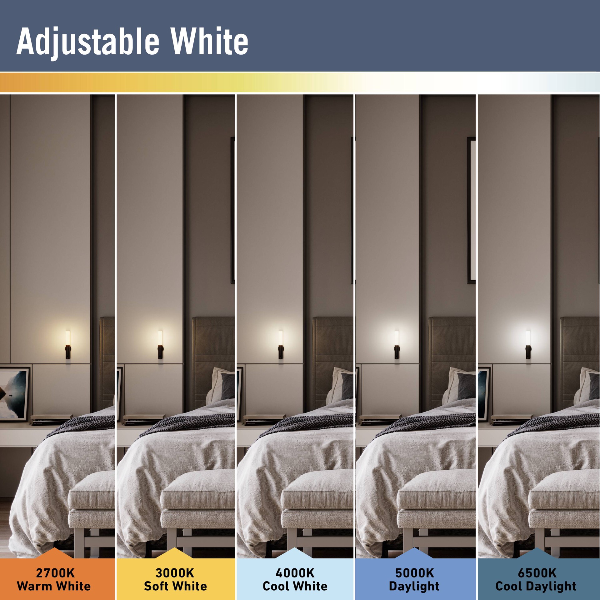 slide 5 of 6, Utilitech Multi-Use 1-Light Color Changing Rechargeable LED Puck Light with Motion Sensor, 1 ct