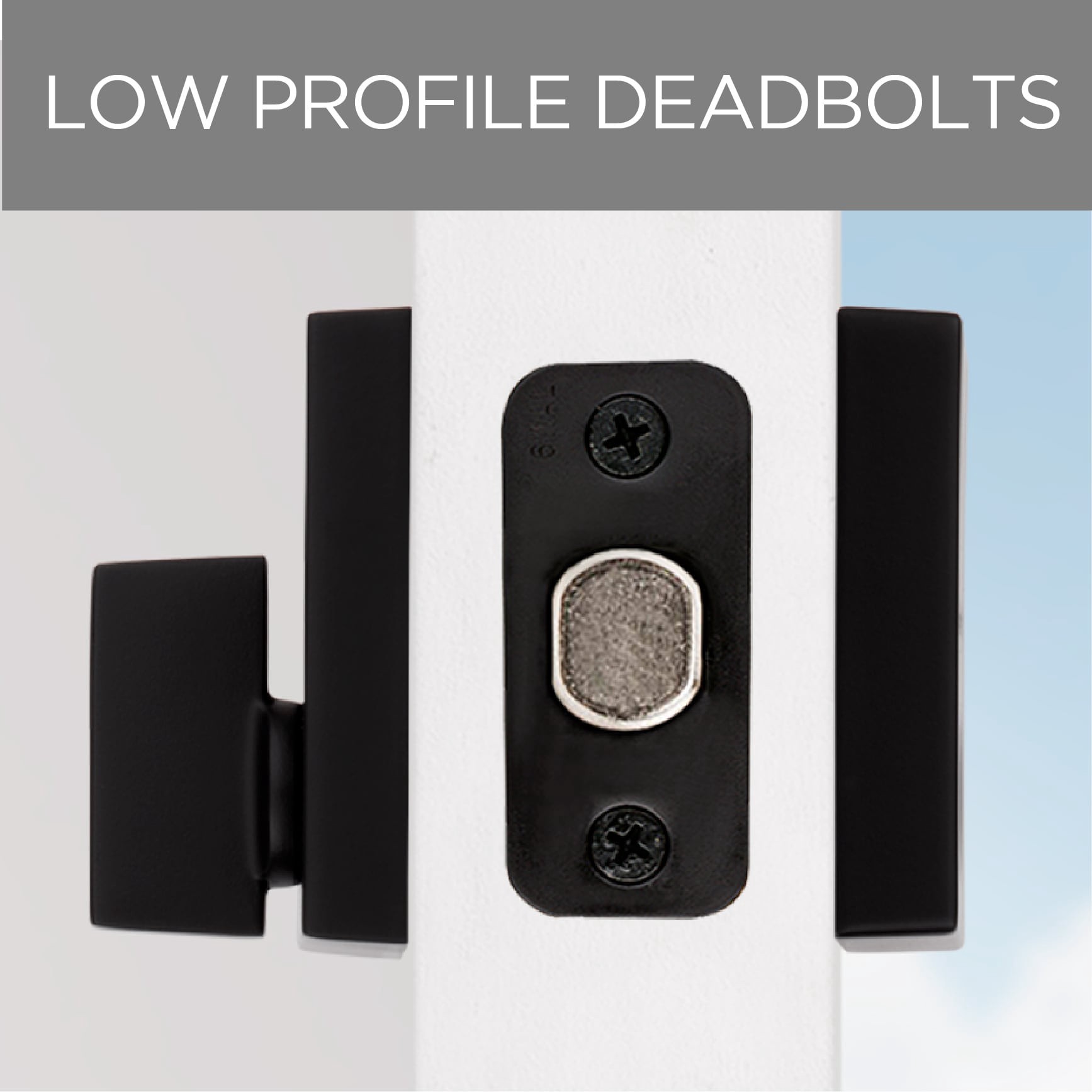 slide 3 of 6, Kwikset Halifax Matte Black Interior or Exterior Double-Cylinder Deadbolt and Keyed Entry Door Handleset ft. SmartKey Security, 1 ct