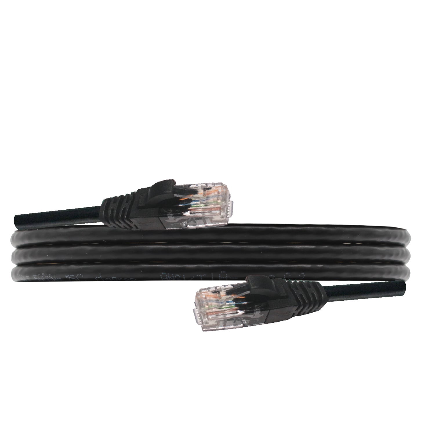 slide 2 of 5, Utilitech 3-ft Cat 6A Black Ethernet Cable, 1 ct