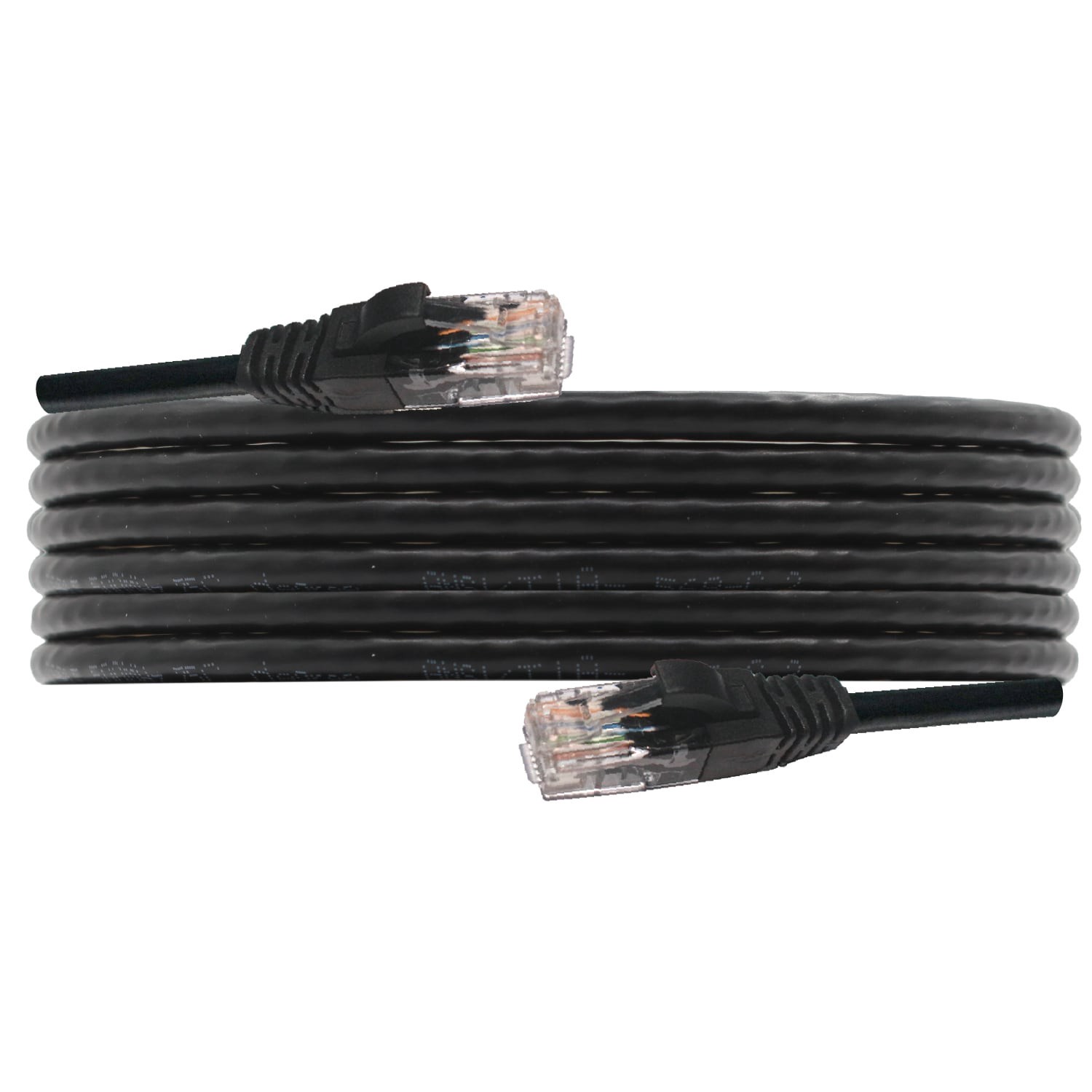slide 2 of 6, Utilitech 14-ft Cat 6A Black Ethernet Cable, 1 ct
