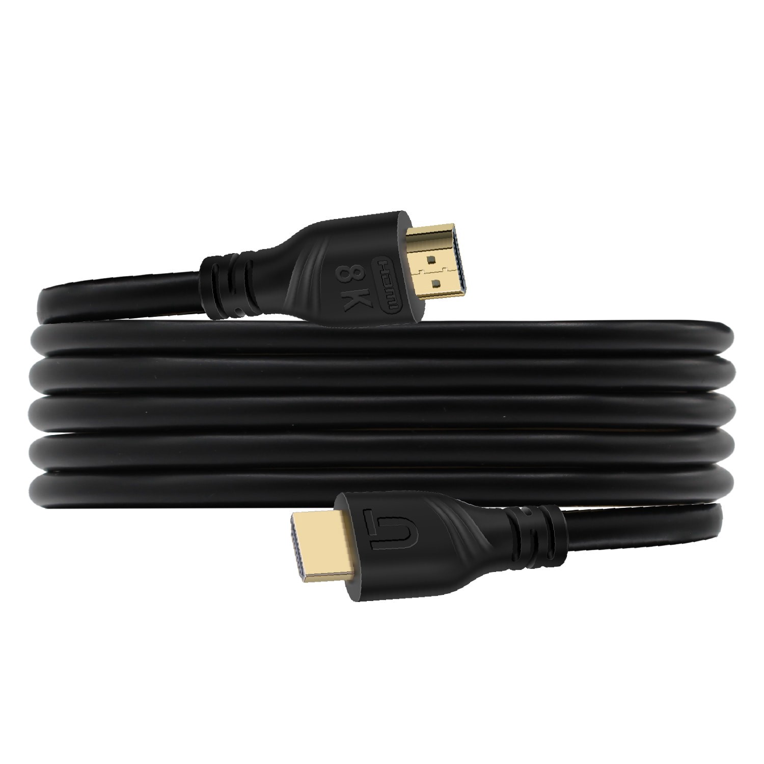 slide 2 of 6, Utilitech 8k HDMI to HDMI 6-ft Black, 1 ct