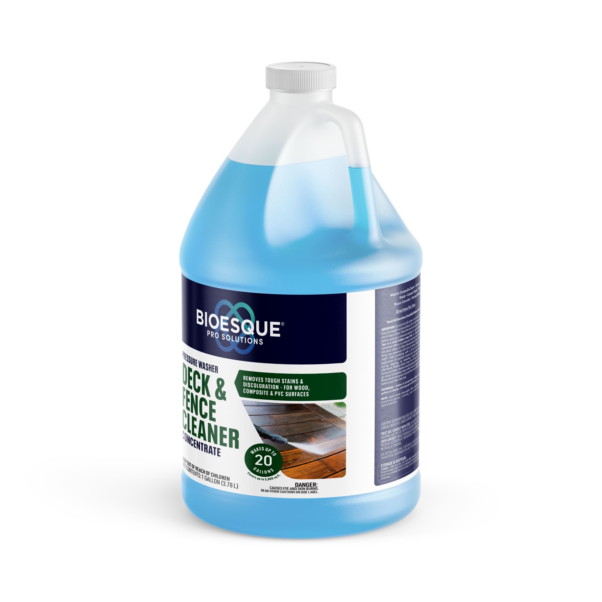 slide 2 of 5, Bioesque Solutions 1-gallon Deck and patio Concentrated Outdoor Cleaner, 1 ct