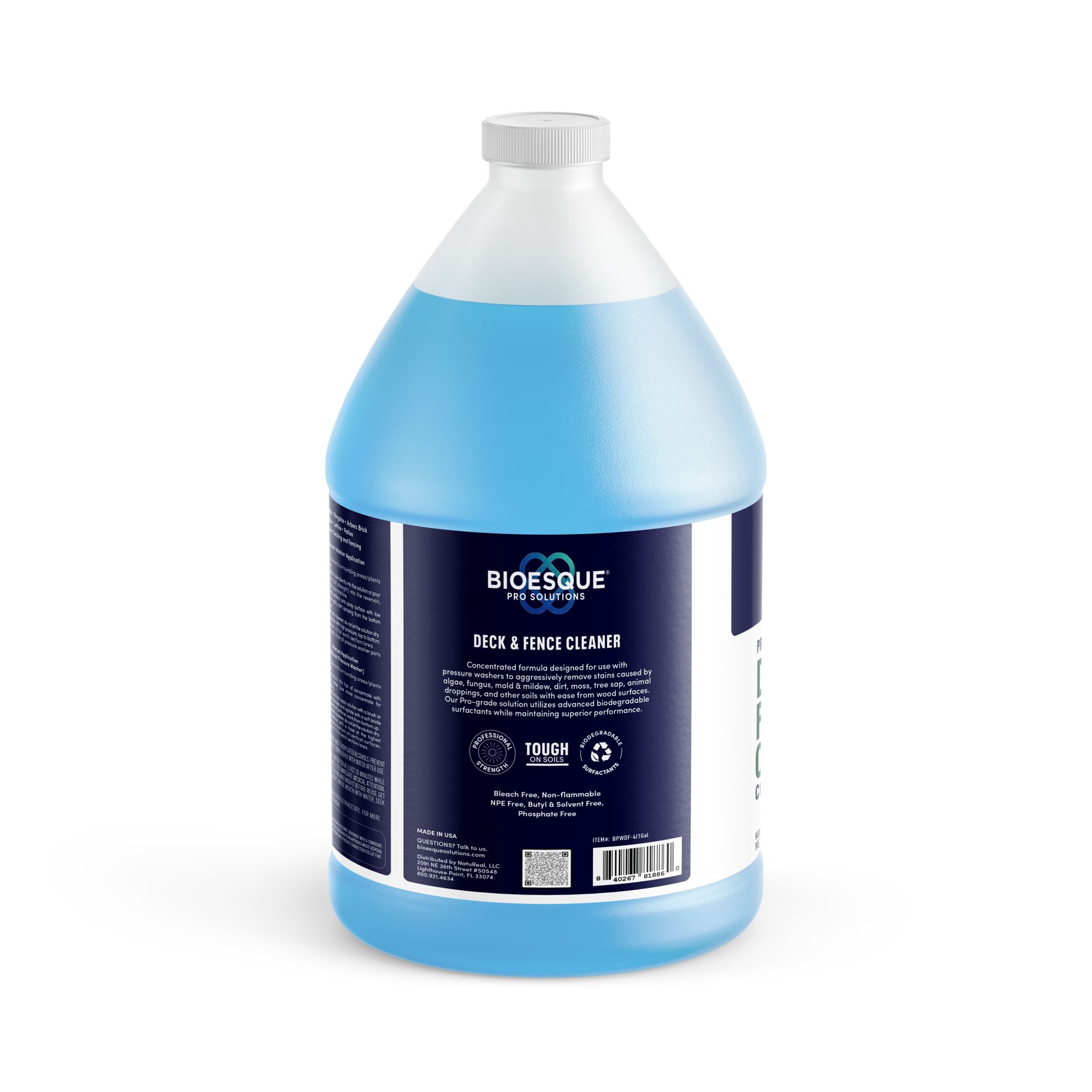 slide 4 of 5, Bioesque Solutions 1-gallon Deck and patio Concentrated Outdoor Cleaner, 1 ct