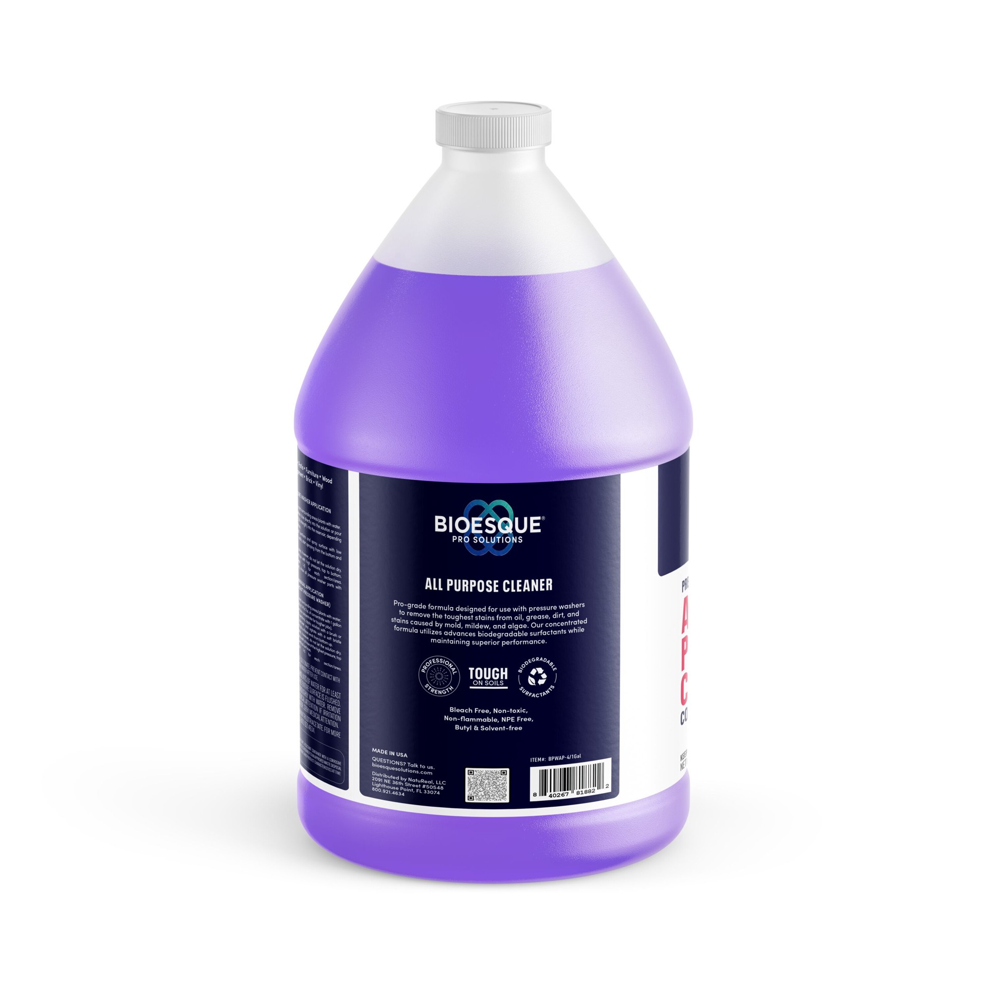 slide 4 of 5, Bioesque Solutions 1-gallon Multi-surface Outdoor Cleaner, 1 ct