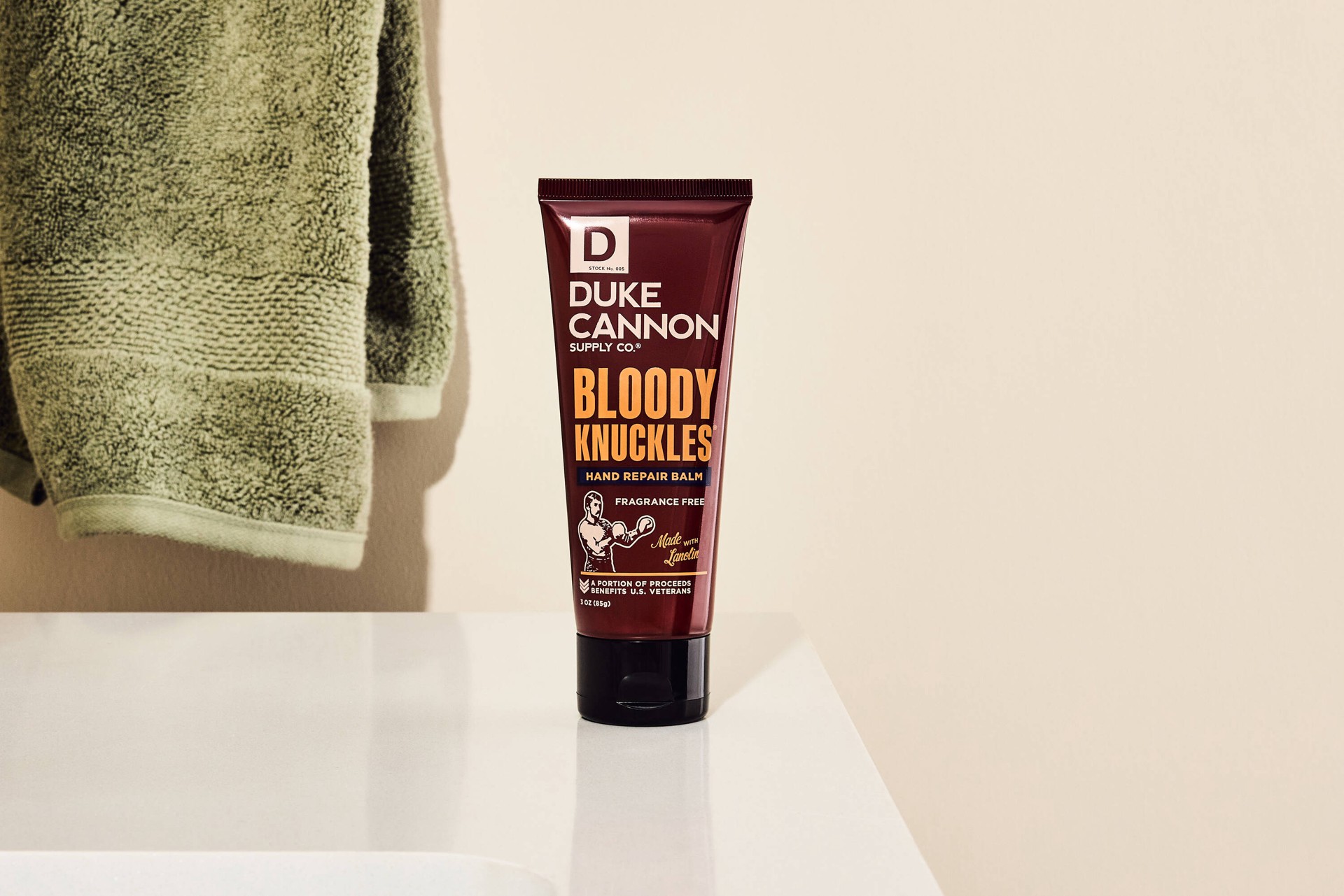 slide 3 of 3, Duke Cannon Supply Co. 3Oz Bloody Knuckles (Finished Good In Tube), 1 ct