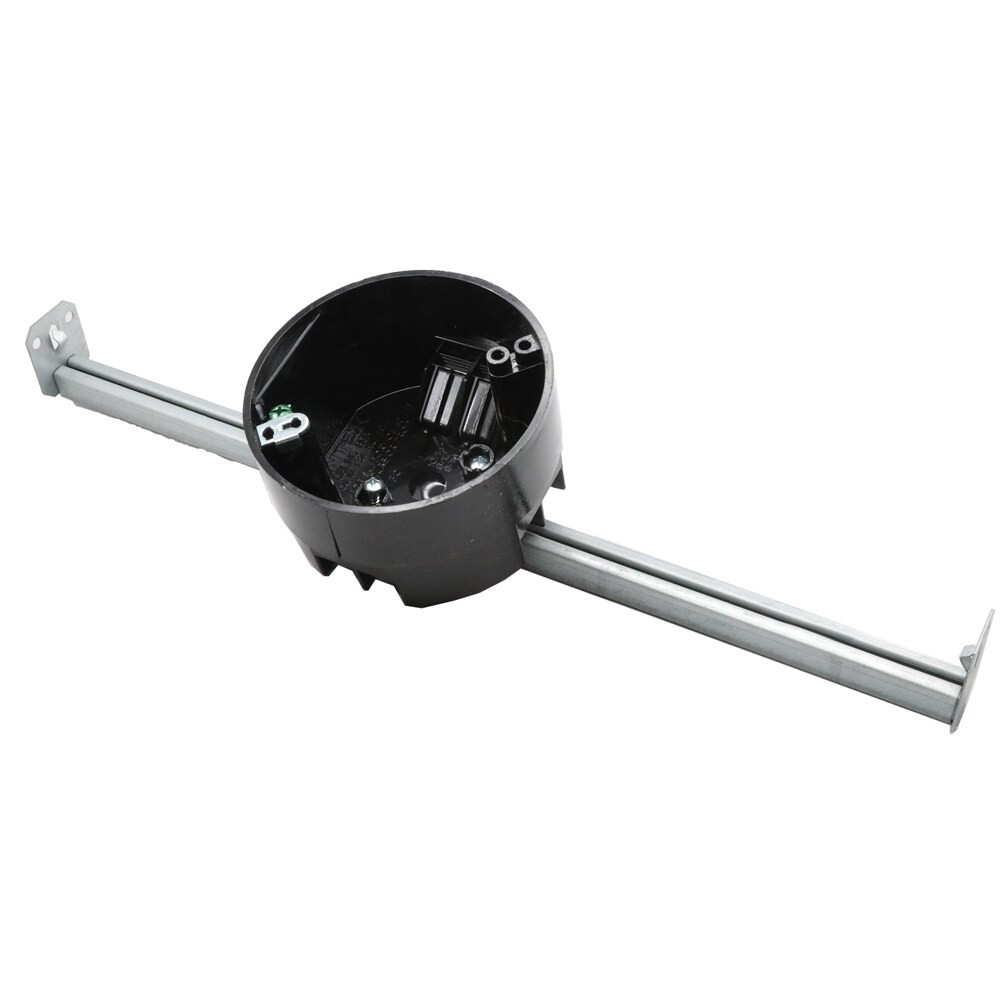 slide 2 of 4, CANTEX PVC New work Ceiling fan Electrical Box, 1 ct