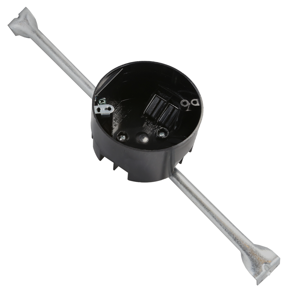 slide 1 of 4, CANTEX PVC New work Ceiling fan Electrical Box, 1 ct