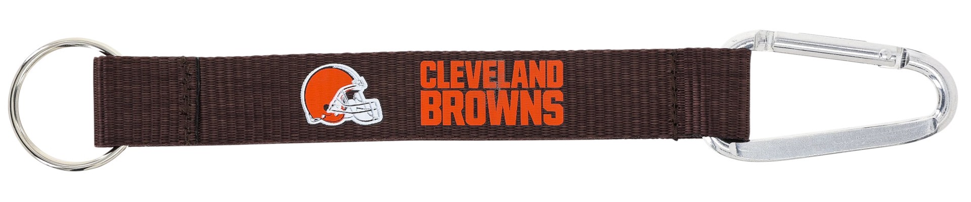 slide 1 of 3, Minute Key Cleveland Browns Brown Keychain, 1 ct