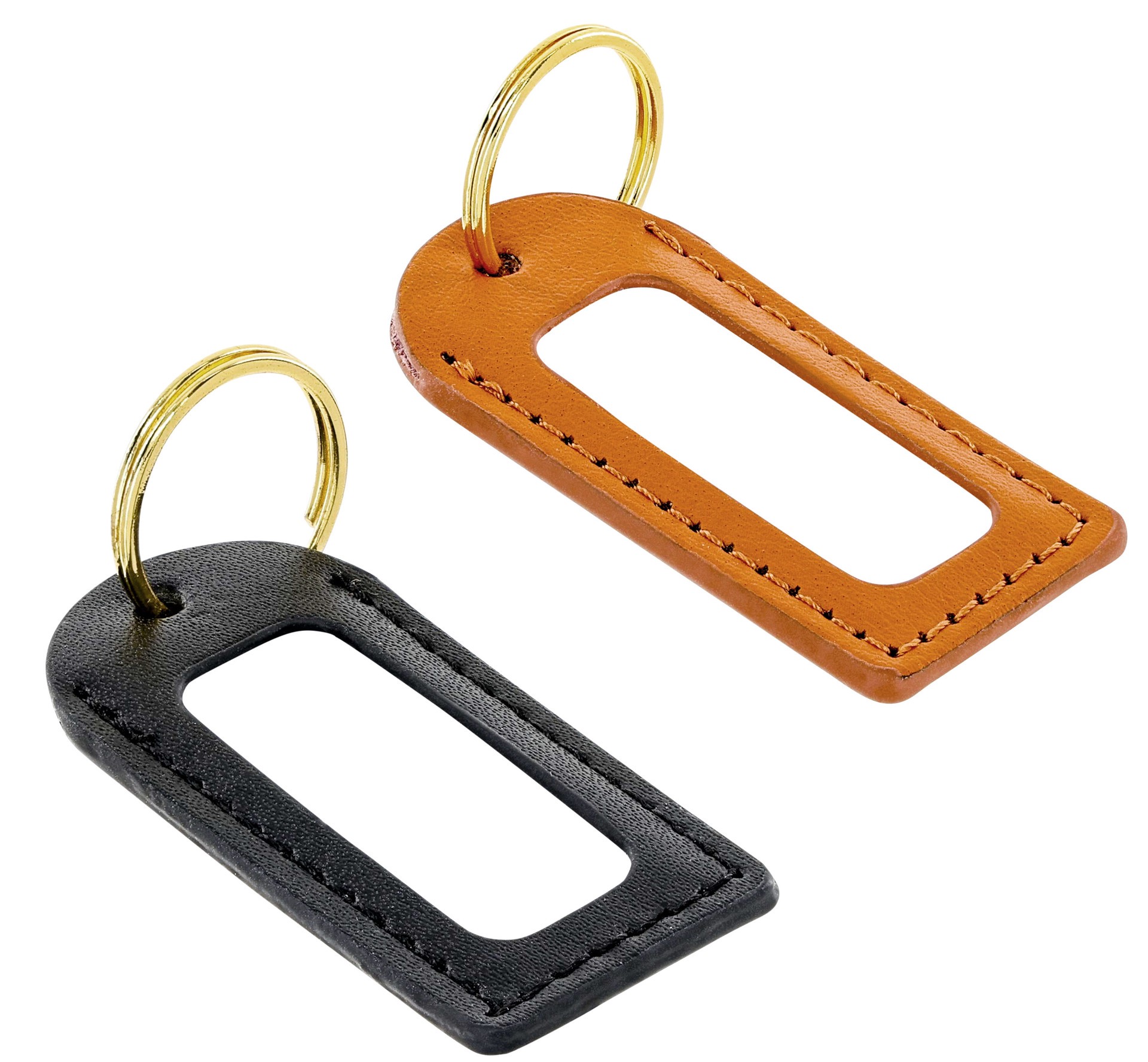 slide 2 of 6, Minute Key 2 -Pack Brown and Black ID tag, 1 ct