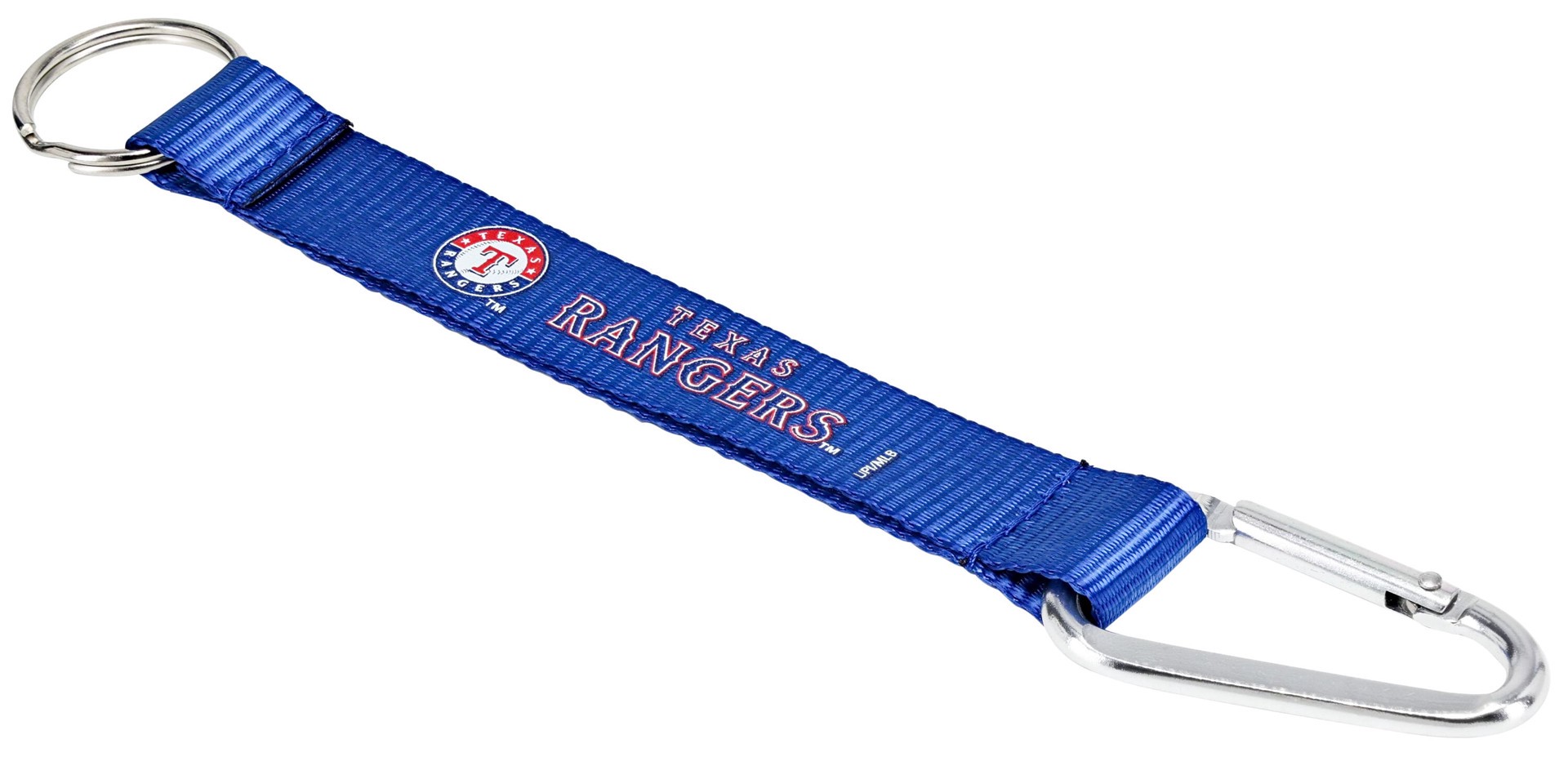 slide 3 of 3, Minute Key Texas Rangers Blue Keychain, 1 ct