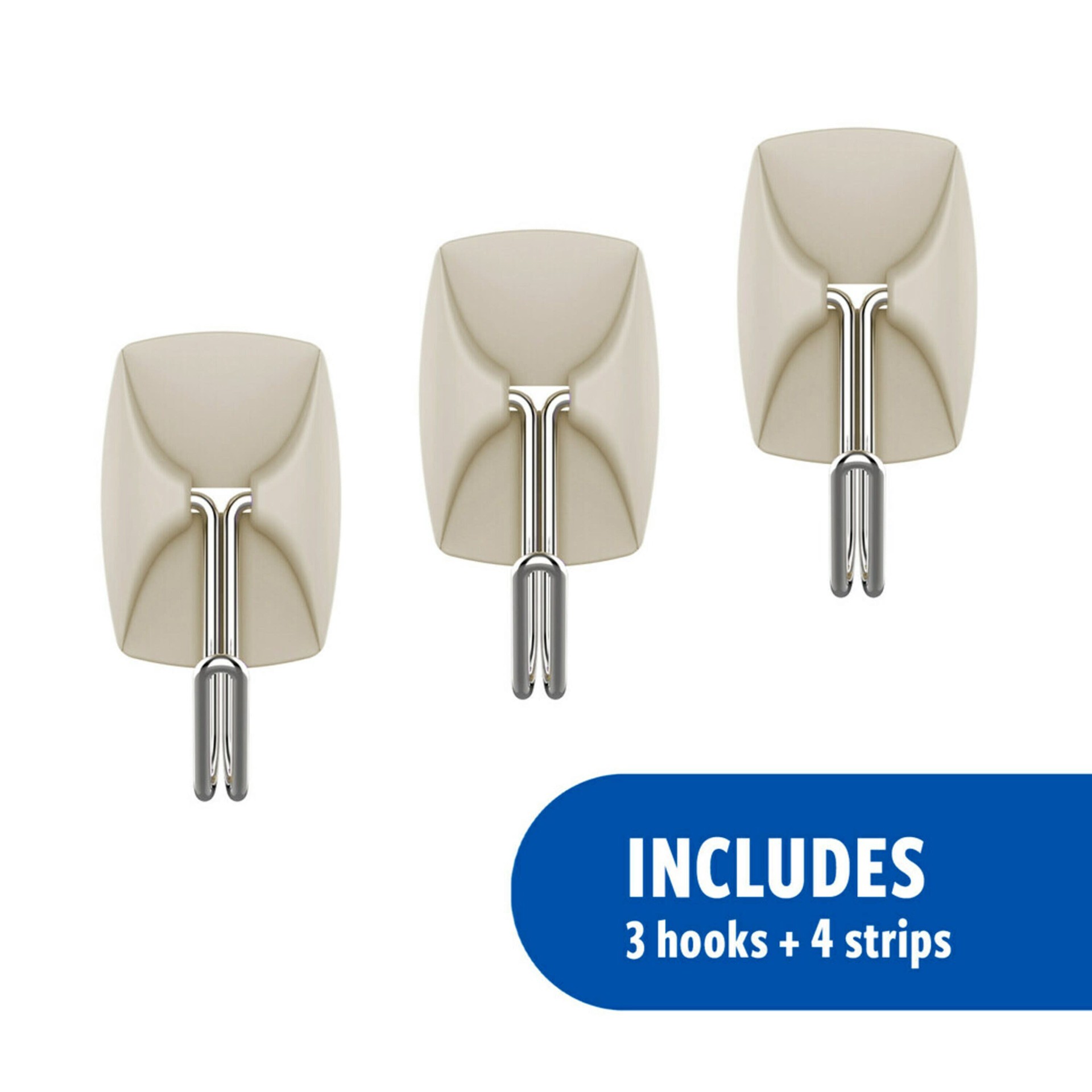 slide 4 of 6, Command Limited Edition Color Collection Gray Hanging hooks and nails (, 1 ct
