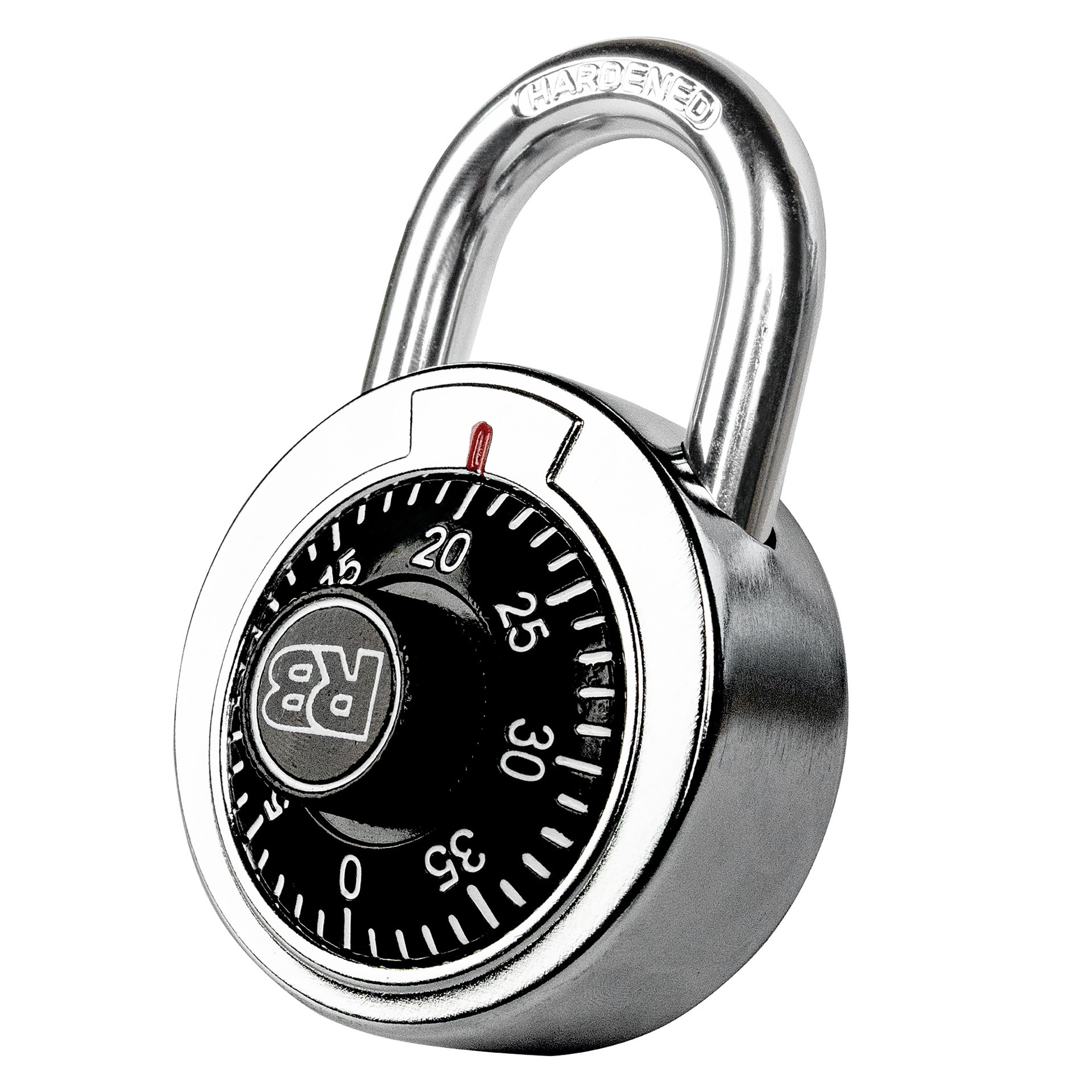 slide 1 of 6, RELIABILT Combination Padlock, 2-in Wide x 3/4-in Shackle, 1 ct