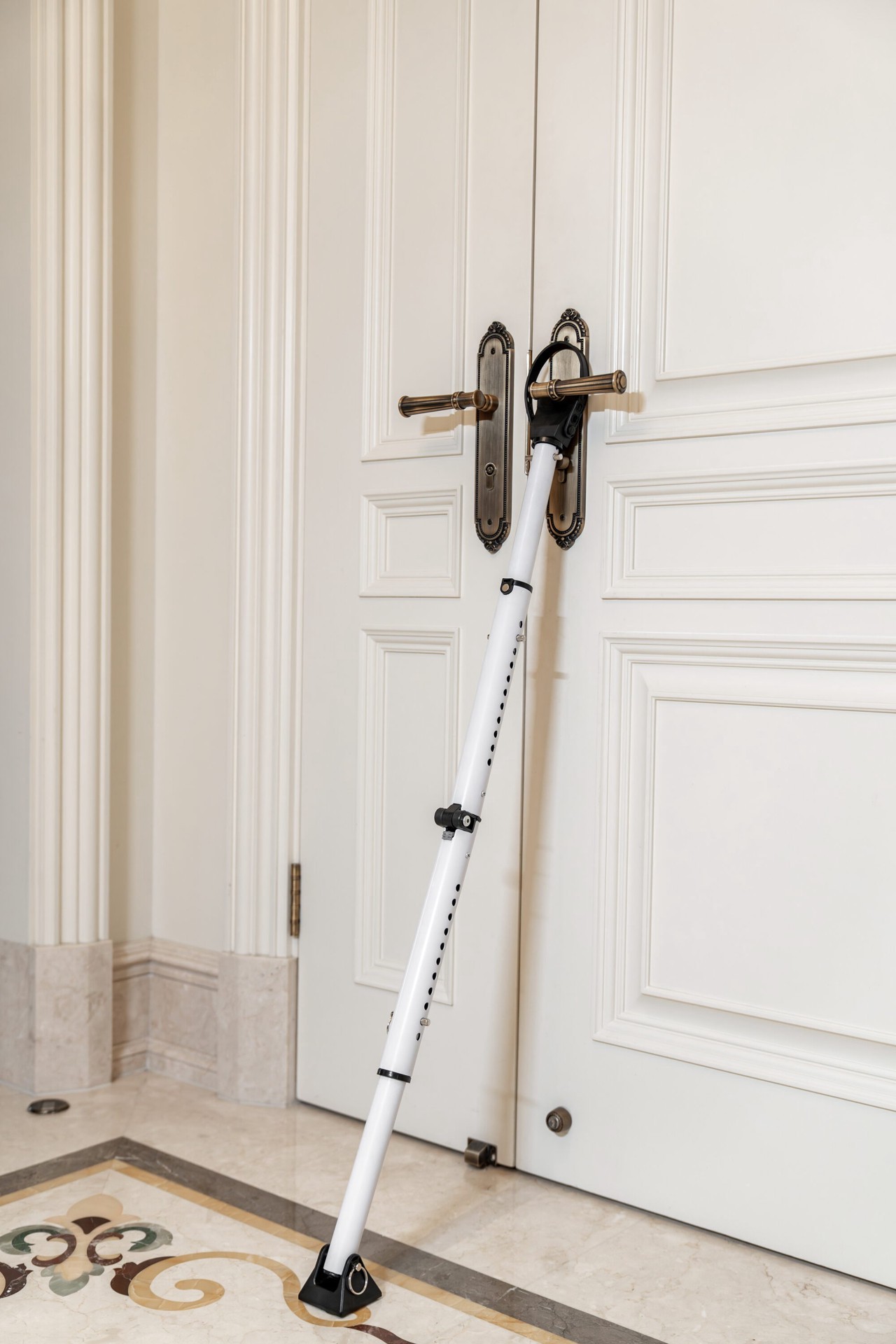 slide 6 of 6, RELIABILT 30-in to 43.5-in Adjustable Steel Sliding Patio Door Security Bar, 1 ct