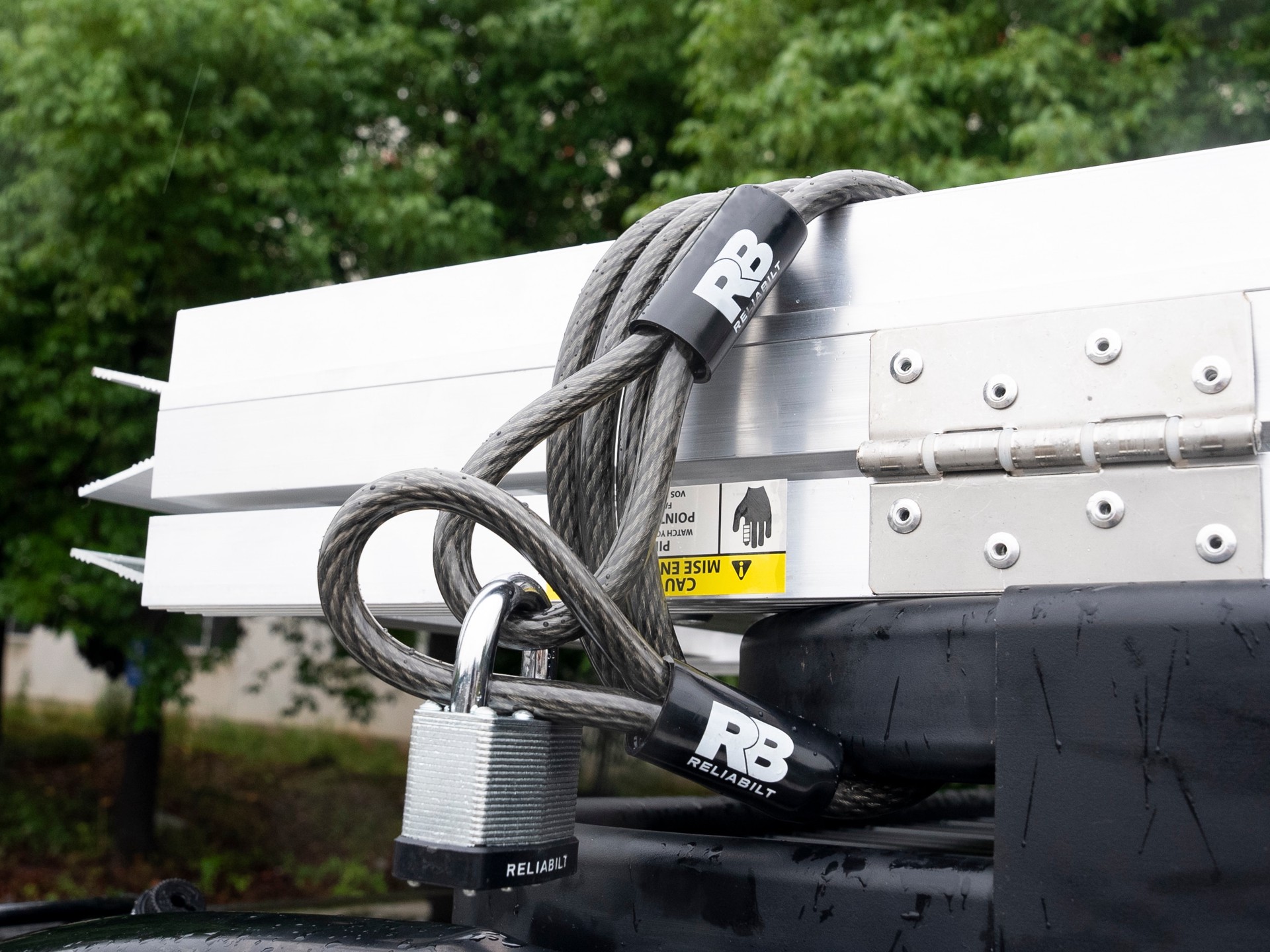 slide 2 of 6, RELIABILT Looped End Cable 180-in Cable Lock, 1 ct