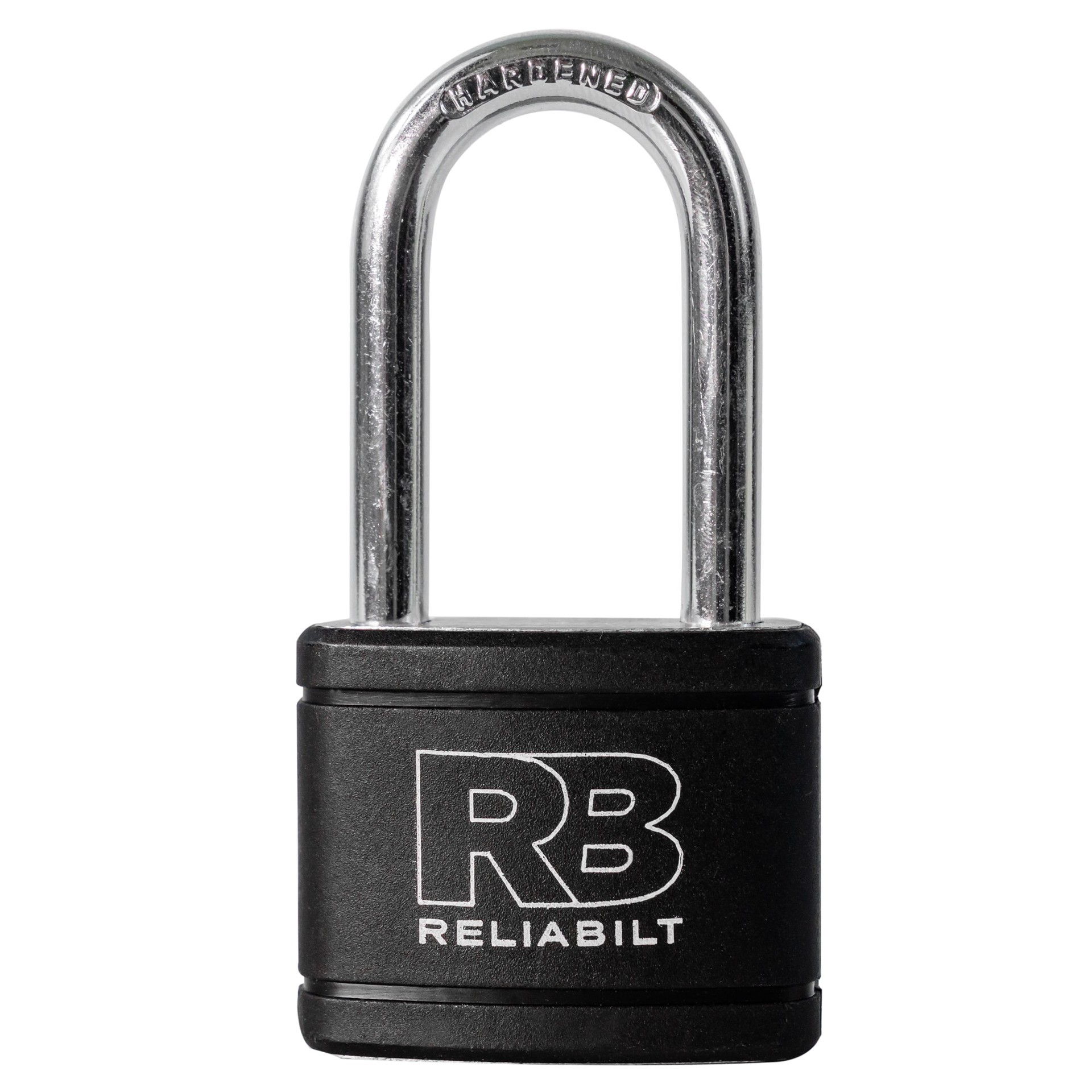 slide 6 of 6, RELIABILT Keyed Padlock, 1-5/8-in Wide x 1-1/2-in Shackle Keyed Different, 1 ct