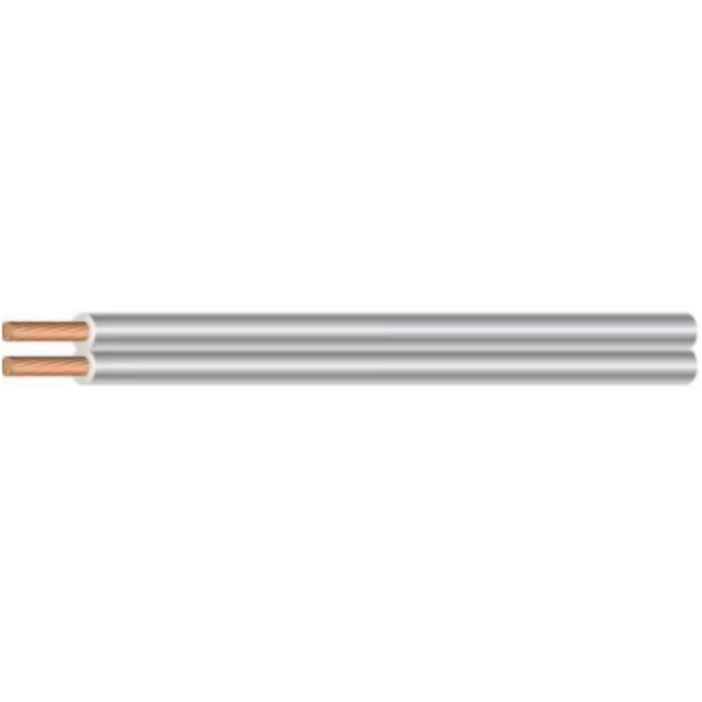 slide 2 of 4, Southwire 10-ft 18 / 2 Silver Stranded Lamp Cord, 1 ct