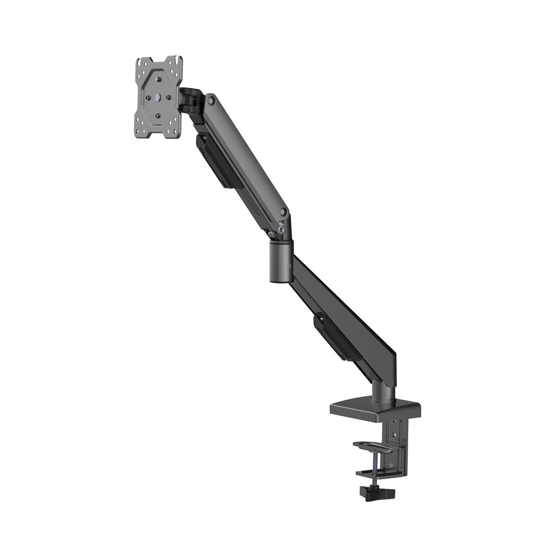 slide 3 of 6, Utilitech Single Monitor Desk Mount up to 49 inches, 1 ct