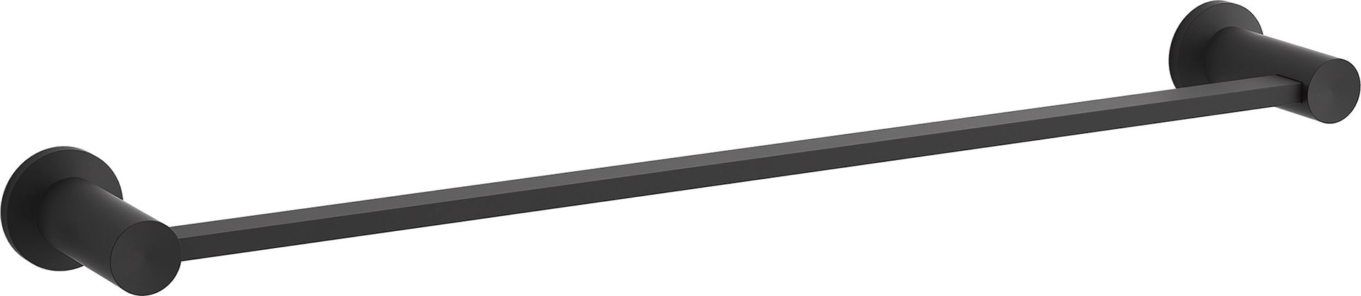 slide 1 of 2, KOHLER Premise 24-in Matte Black Wall mount Single Towel Bar, 1 ct