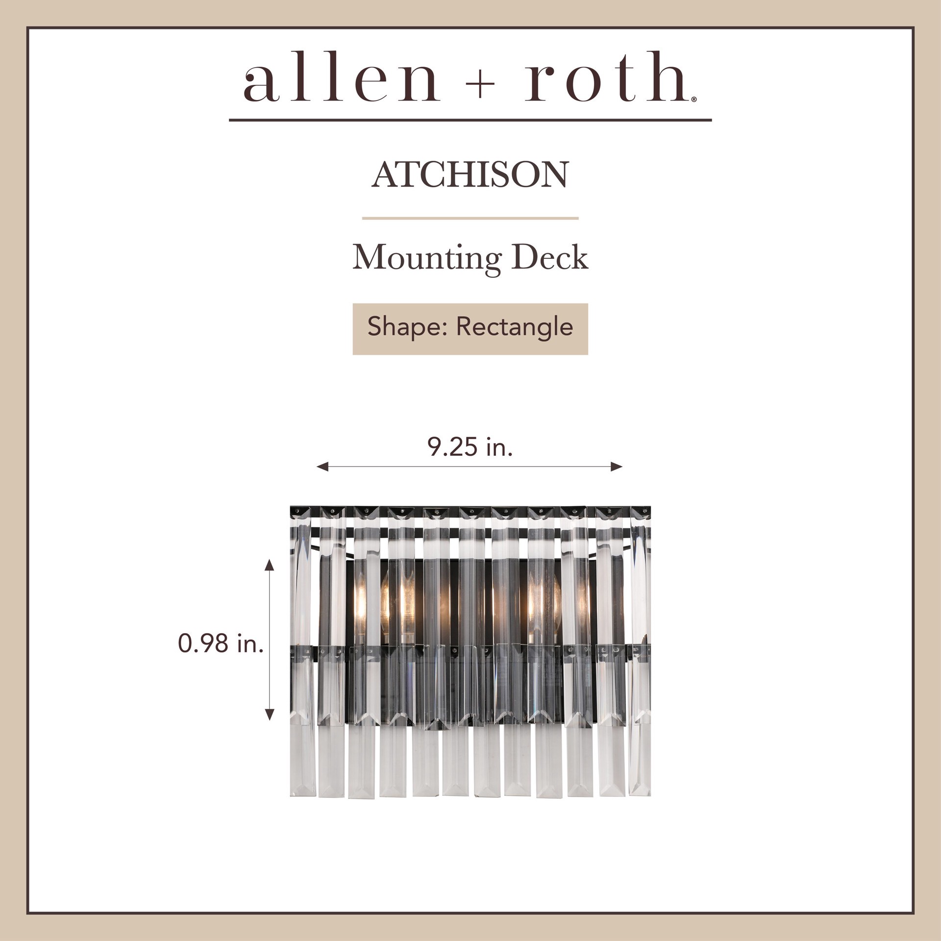 slide 2 of 6, allen + roth Atchison 16-in 2 -Light Matte Black Modern/contemporary Vanity light, 1 ct