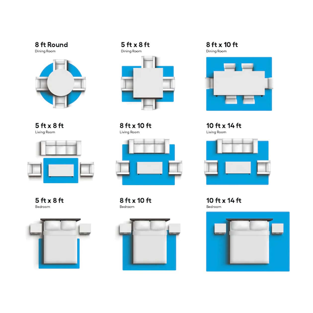 slide 5 of 6, allen + roth with STAINMASTER Azure Blaze 5 x 8 (ft) Flatweave Multicolor Rectangular Indoor/Outdoor Solid Bohemian/Eclectic Pet Friendly Area rug, 1 ct