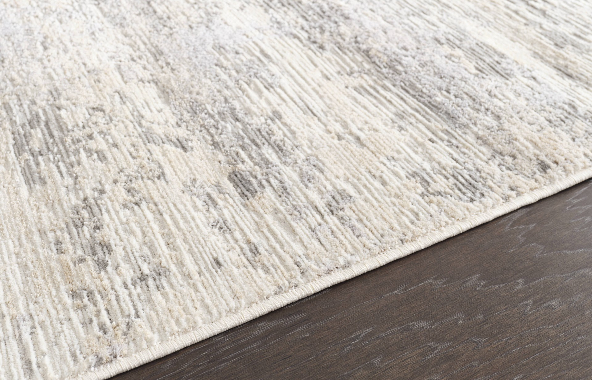 slide 4 of 6, allen + roth Sandstone Speckle 2 x 8 (ft) Loomed Gray Rectangular Indoor Abstract Industrial Pet Friendly Runner rug, 1 ct