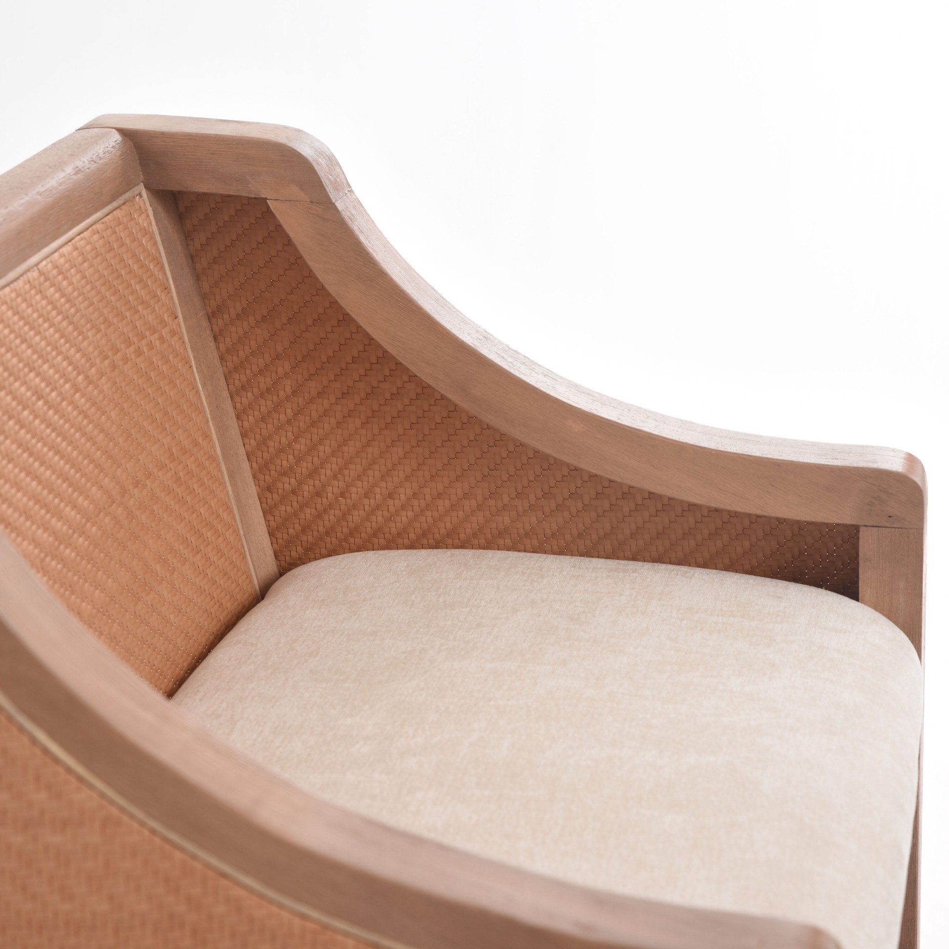 slide 2 of 6, allen + roth Tan 26.0-in H Counter height Upholstered Composite Bar Stool, 1 ct