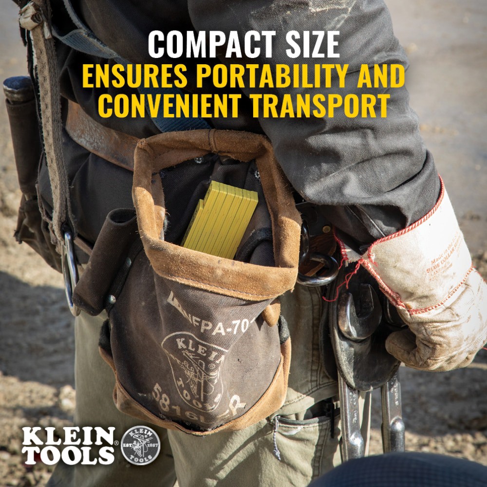 slide 4 of 6, Klein Tools Fiberglass Folding Ruler, Outside Reading, Metric, 1 ct