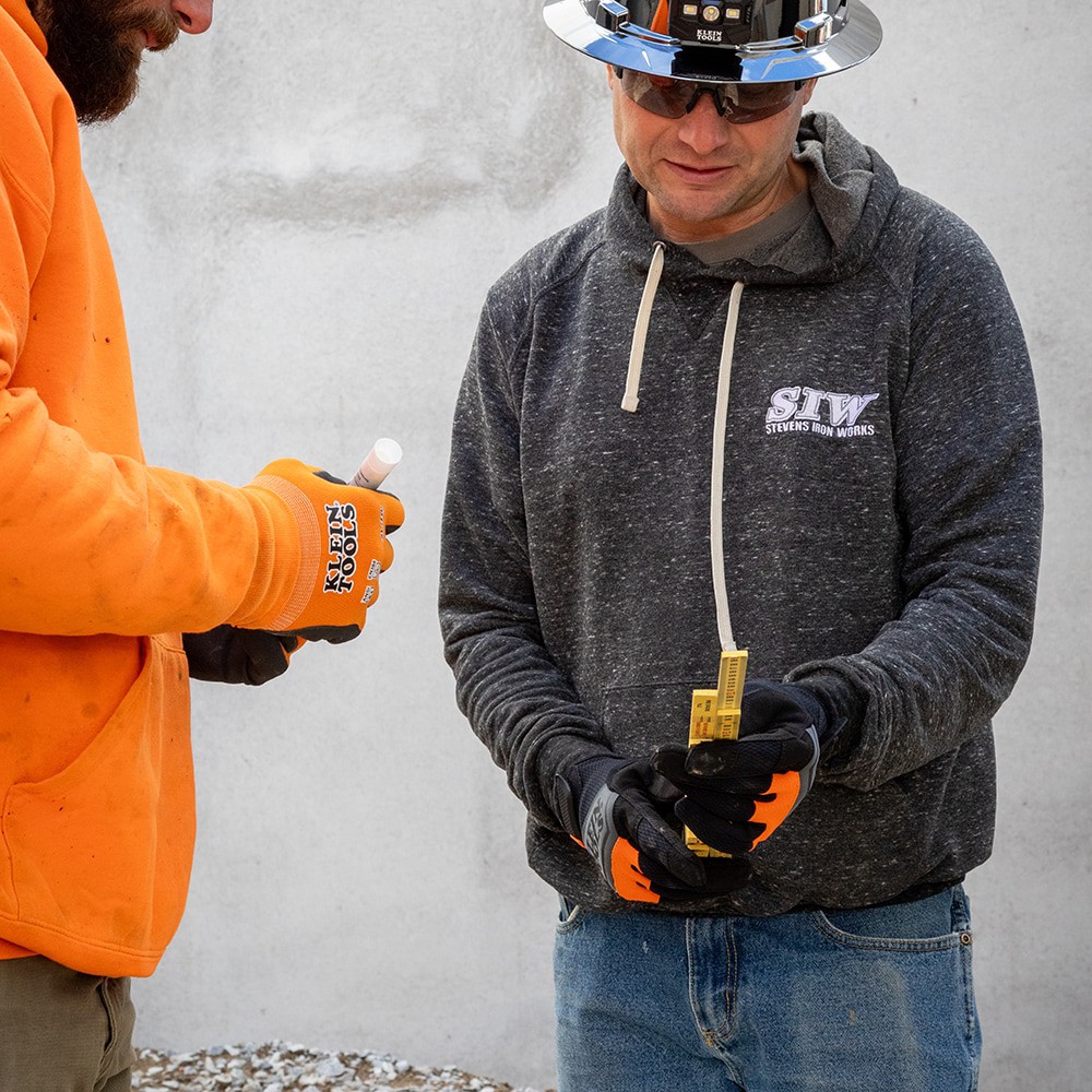 slide 6 of 6, Klein Tools Fiberglass Folding Ruler, Outside Reading, Metric, 1 ct