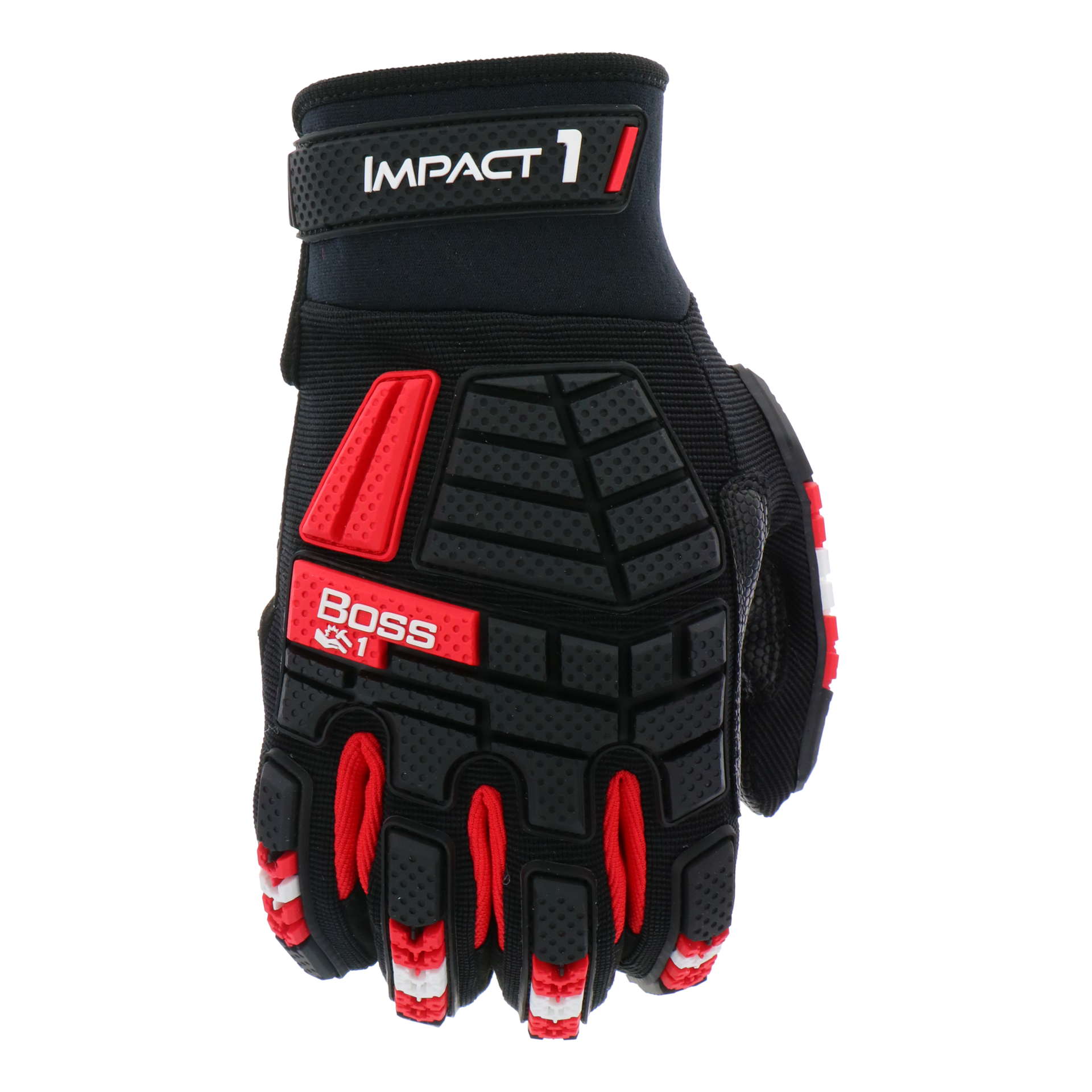 slide 5 of 6, Boss Large Black Synthetic leather Demolition Gloves 1 -Pairs, 1 ct