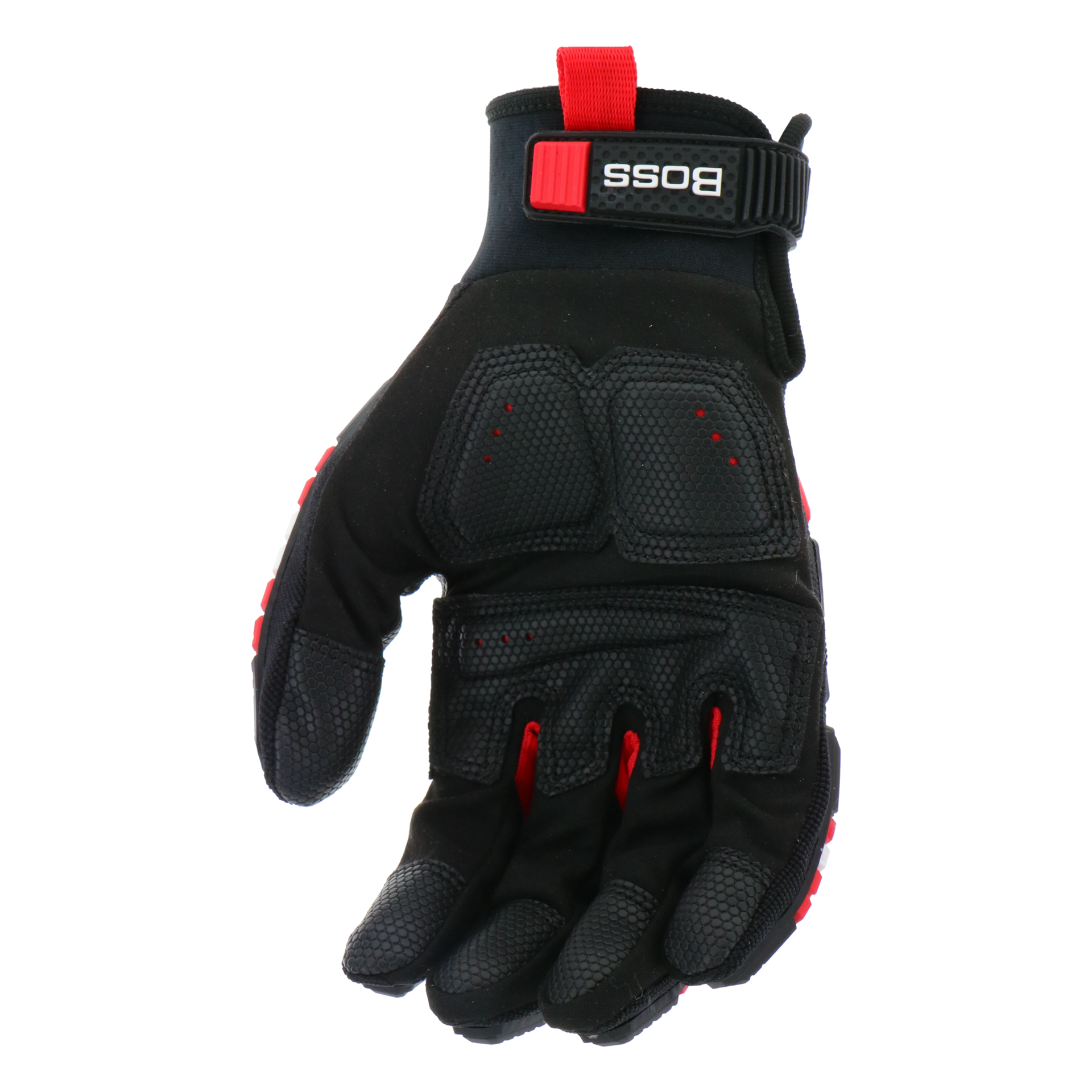 slide 4 of 6, Boss Large Black Synthetic leather Demolition Gloves 1 -Pairs, 1 ct