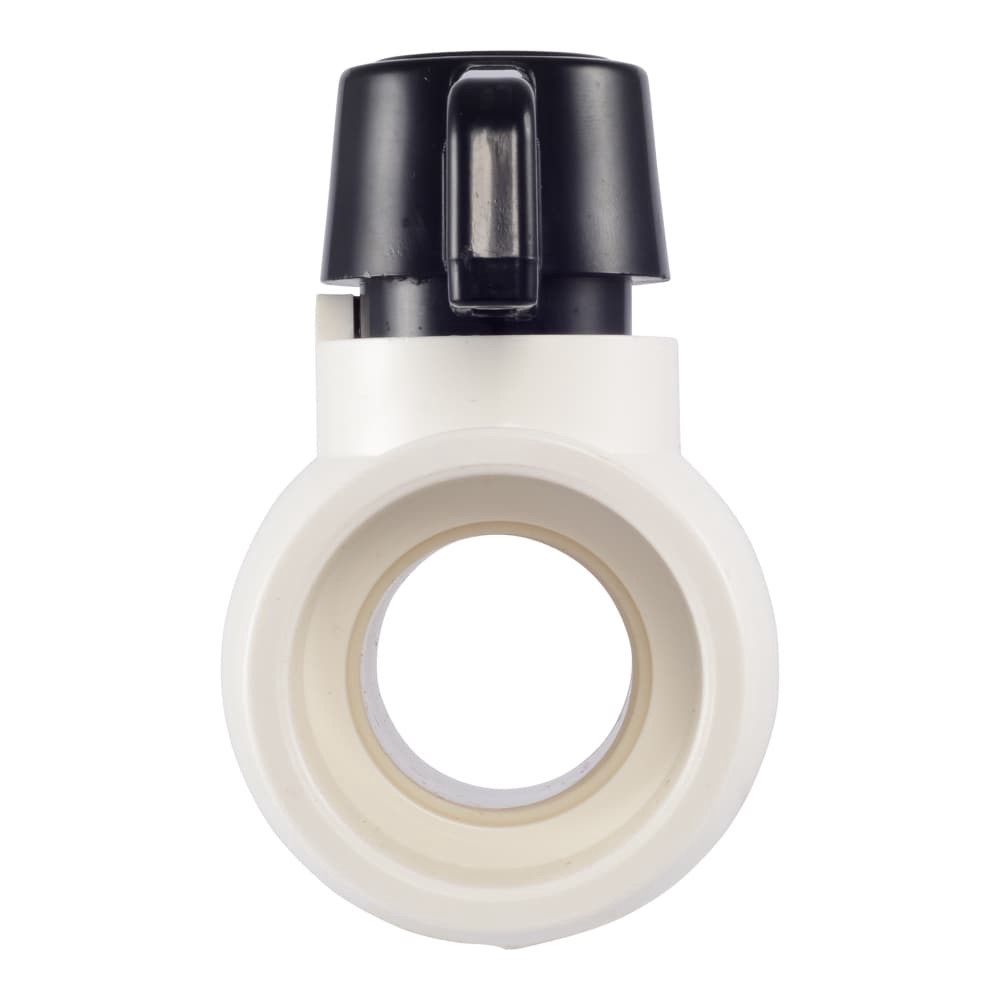 slide 2 of 6, RELIABILT 1-1/4-in PVC Sch 40 Ball Valve, 1 ct