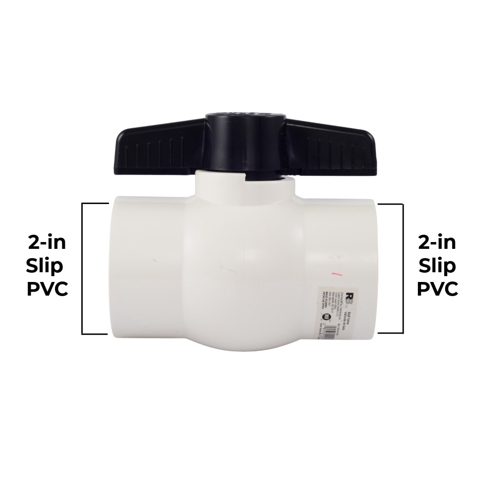 slide 6 of 6, RELIABILT 1-in FNPT PVC Sch 40 Ball Valve, 1 ct