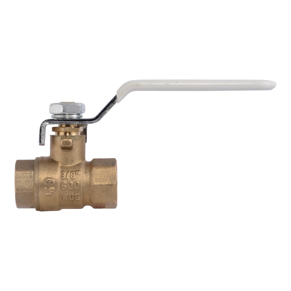 slide 3 of 4, RELIABILT 3/8-in FNPT Brass Ball Valve, 1 ct