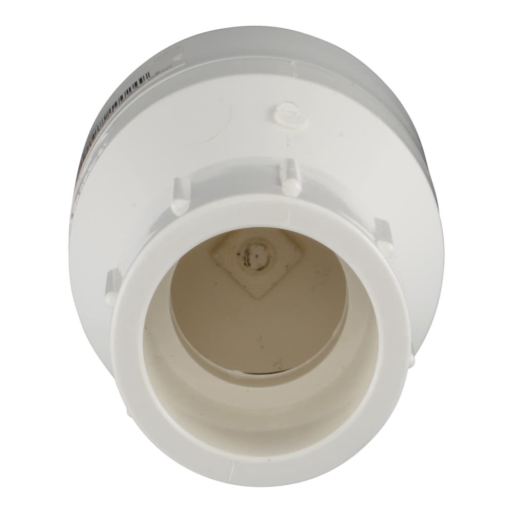 slide 2 of 6, RELIABILT 1-in PVC x PVC PVC Sch 40 Spring loaded check valve, 1 ct