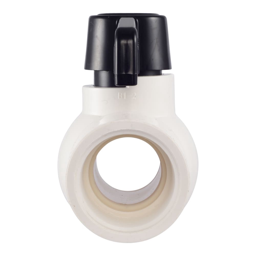 slide 2 of 5, RELIABILT 1-1/4-in FNPT PVC Sch 40 Ball Valve, 1 ct