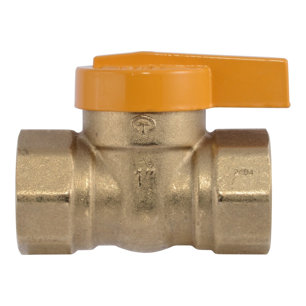 slide 3 of 4, RELIABILT Gas 1-in FNPT Brass Ball Valve, 1 ct