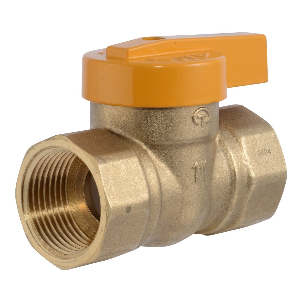 slide 1 of 4, RELIABILT Gas 1-in FNPT Brass Ball Valve, 1 ct