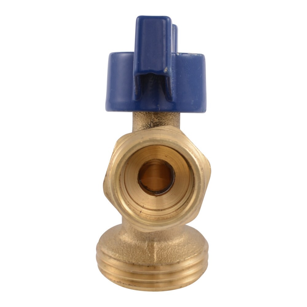 slide 2 of 6, RELIABILT 1/2-in Copper sweat/MIP Brass Quarter turn Hose bibb, 1 ct