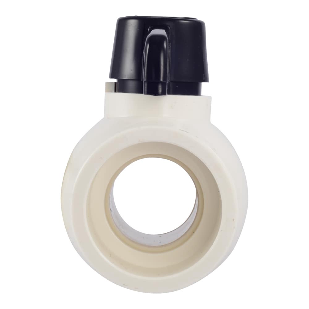 slide 2 of 5, RELIABILT Slip 1-1/2-in PVC Sch 40 Ball Valve, 1 ct